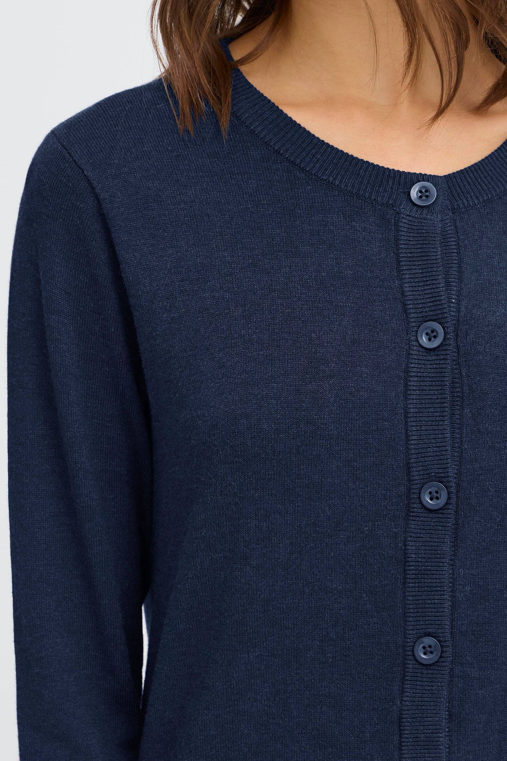 OXMO Strickjacke OXAida Modische Strickjacke mit Knopfleiste – Bild 5 von 5