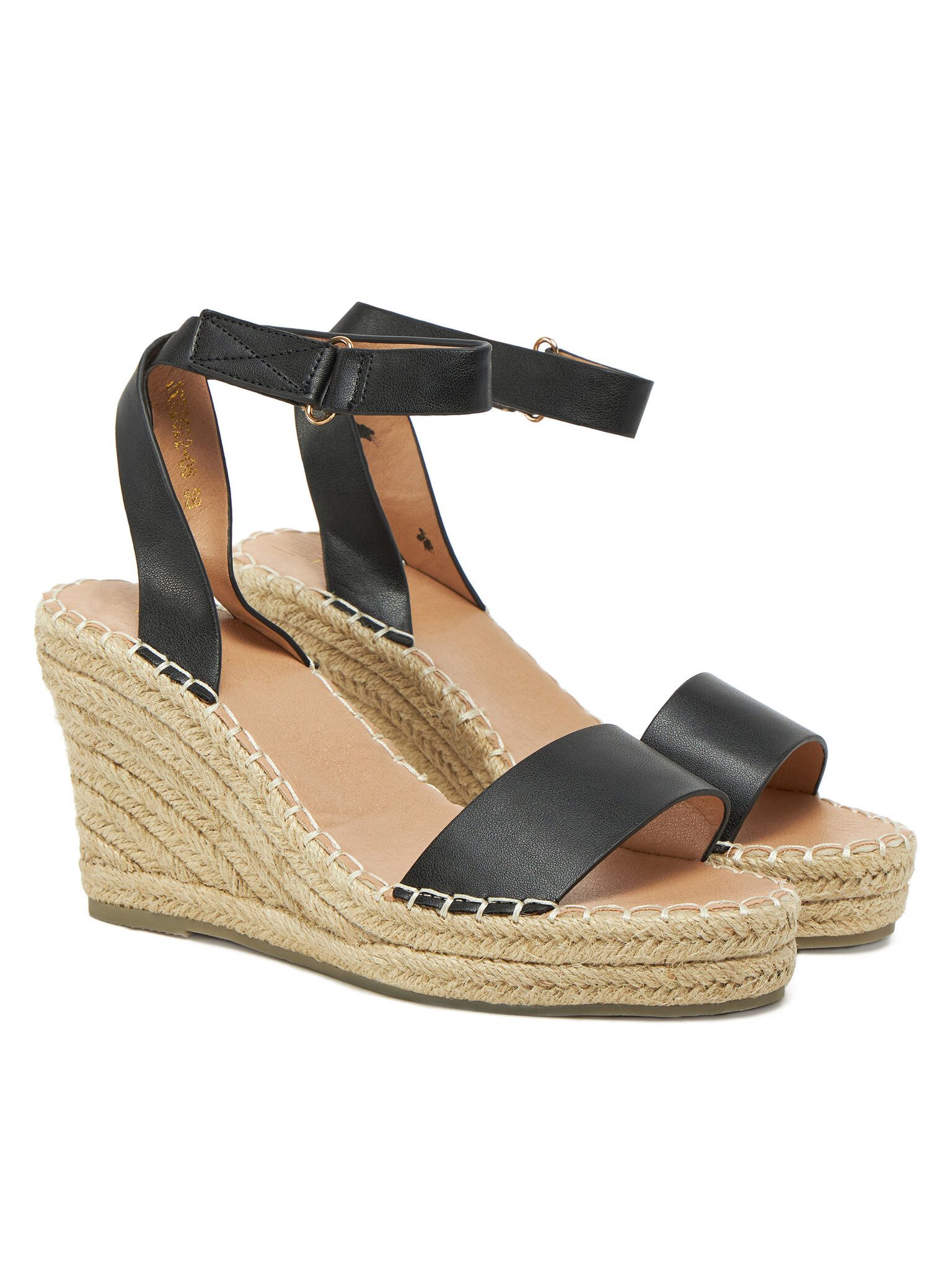 DeeZee Deezee Damen Espadrilles Schwarz JSZ2022-06 Espadrille