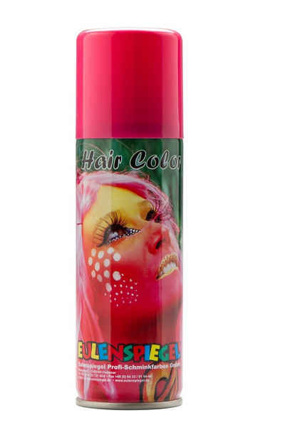 Eulenspiegel Haarfarbe Leuchtcolor Haarspray Pink, 1-tlg.