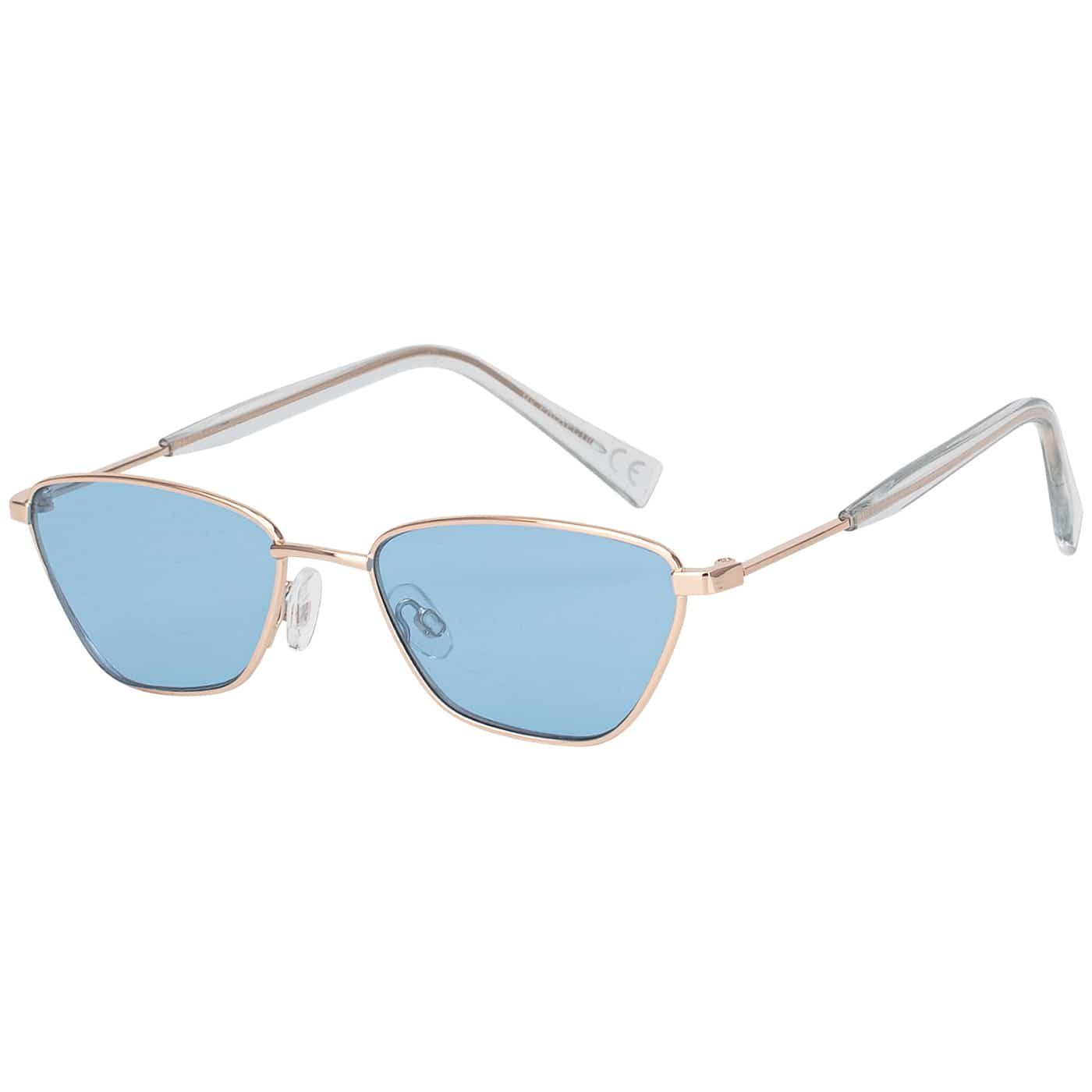 Linsen grün, rosa, (1-St) Damen Moderne Designer Sonnenbrille grauen orange, blau, Eyewear Sonnenbrille und lila BEZLIT mit