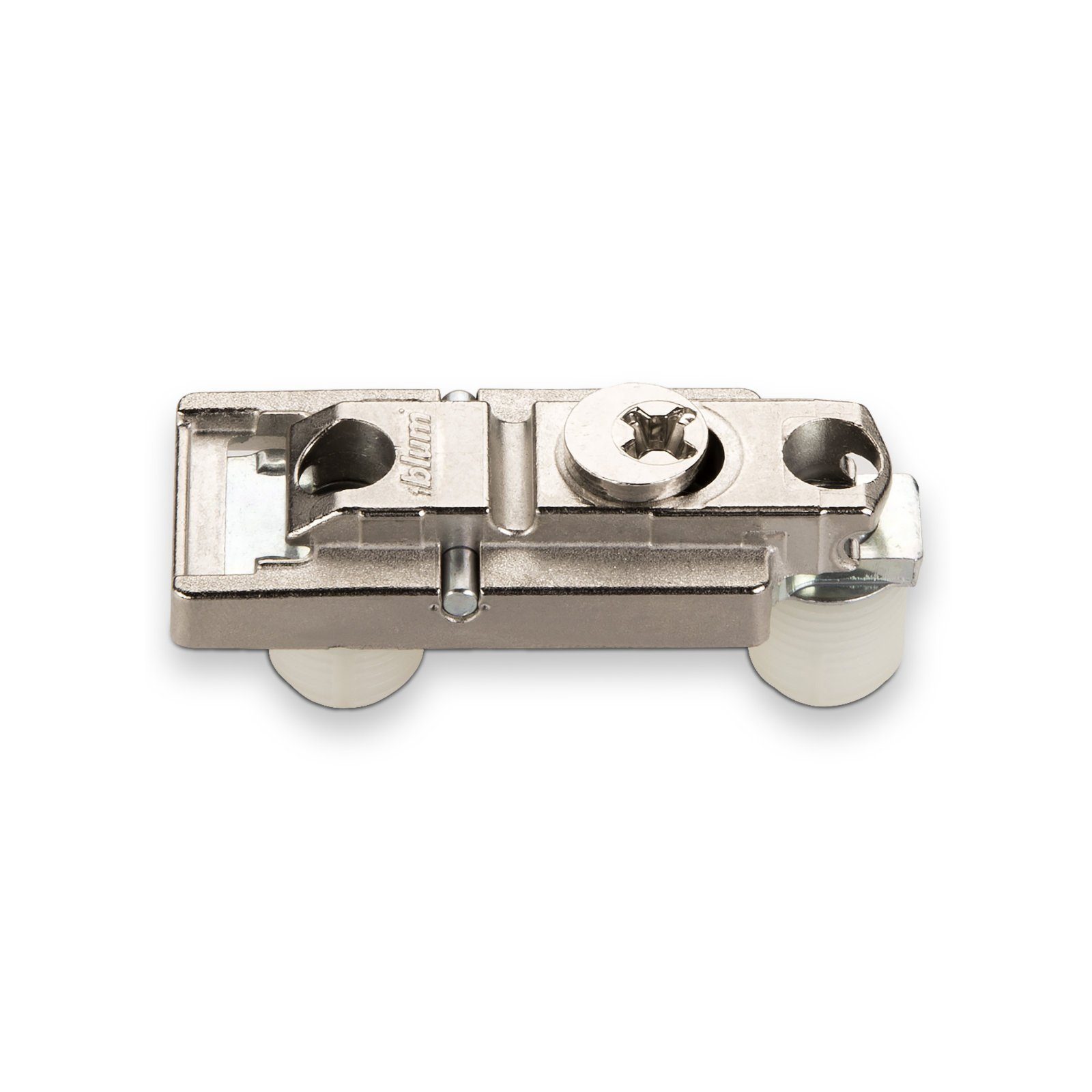 blum Möbelbeschlag CLIP Scharnier 107° Eckanschlag 75T1580 mit Linearplatte (1 St)