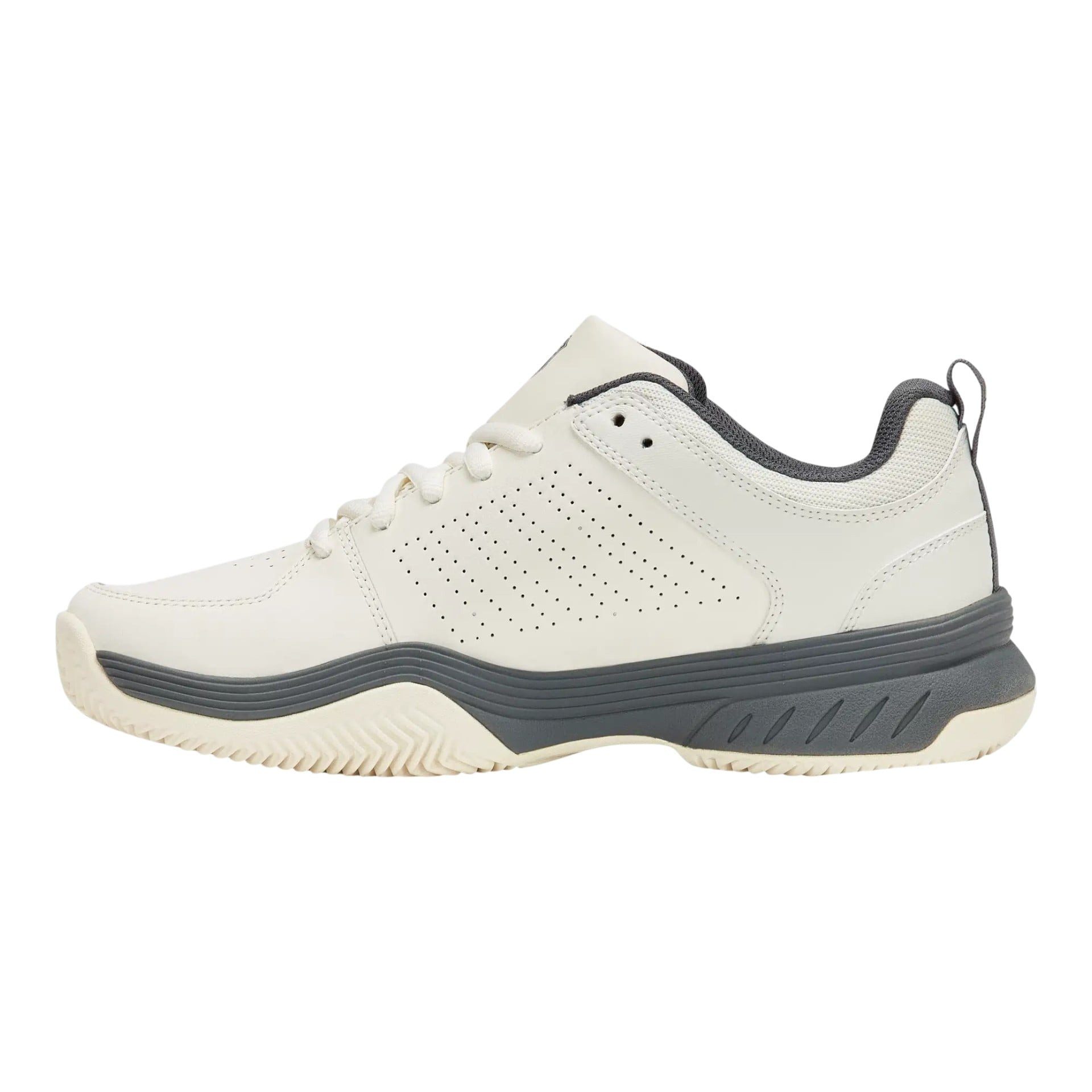K-Swiss Performance Court Express 2 Clay/Sandplatz 2026 creamweiss/grau Herren Tennisschuh – Bild 2 von 5