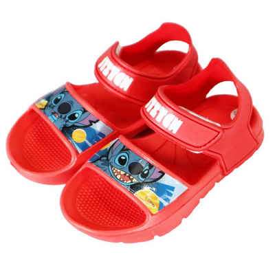 Disney Disney Stitch Kinder Jungen Klett Sandalen Gr. 26 bis 33 Klettschuh