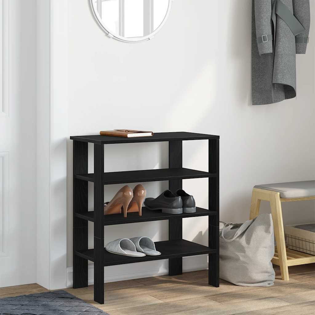 vidaXL Schuhregal Schuhregal Schwarz 61x32x70 cm günstig online kaufen