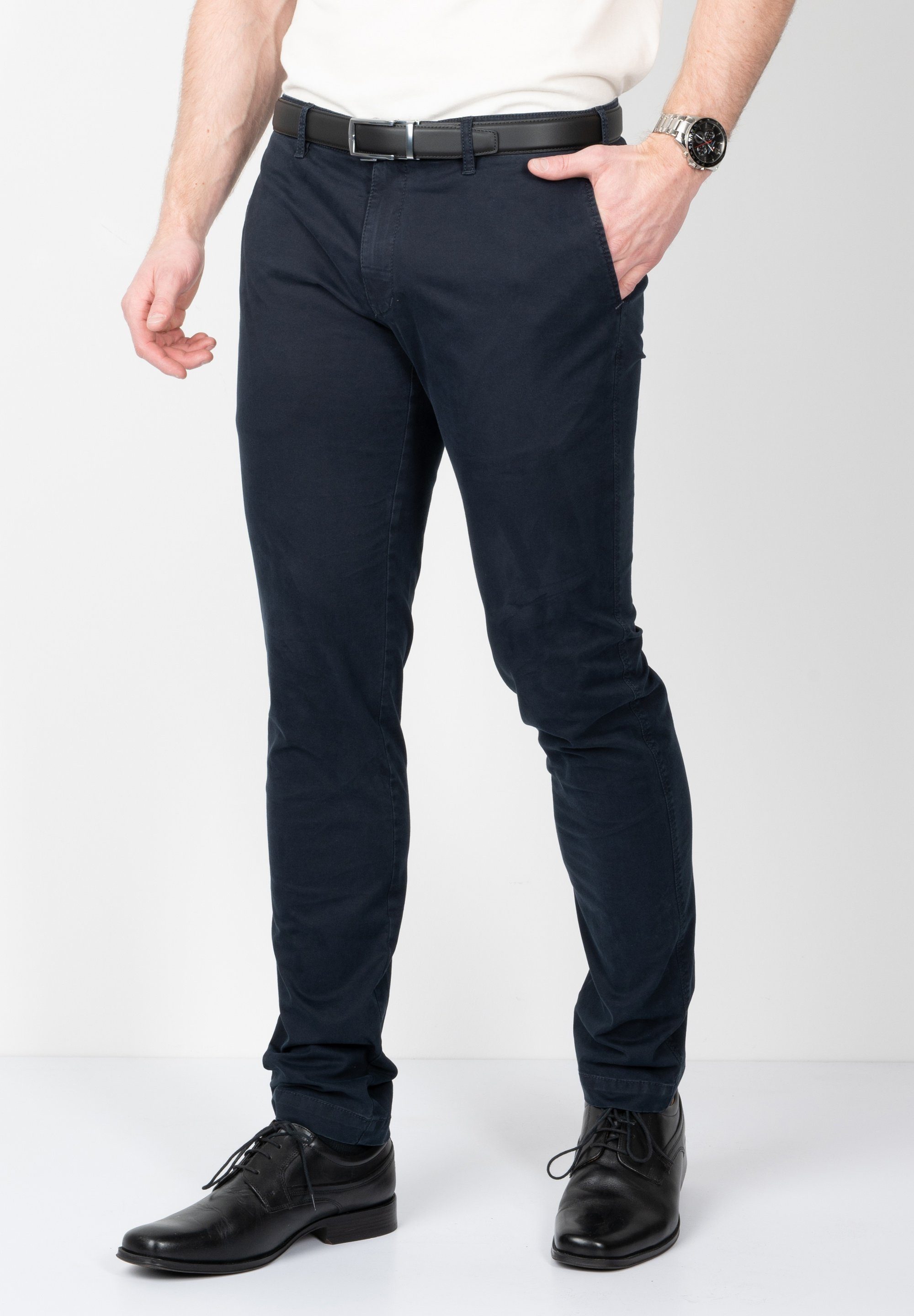 SUNWILL Chinohose Extreme Flexibility - Slim Keine Angabe dark navy