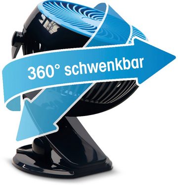 MediaShop Standventilator Go Fan, schwarz