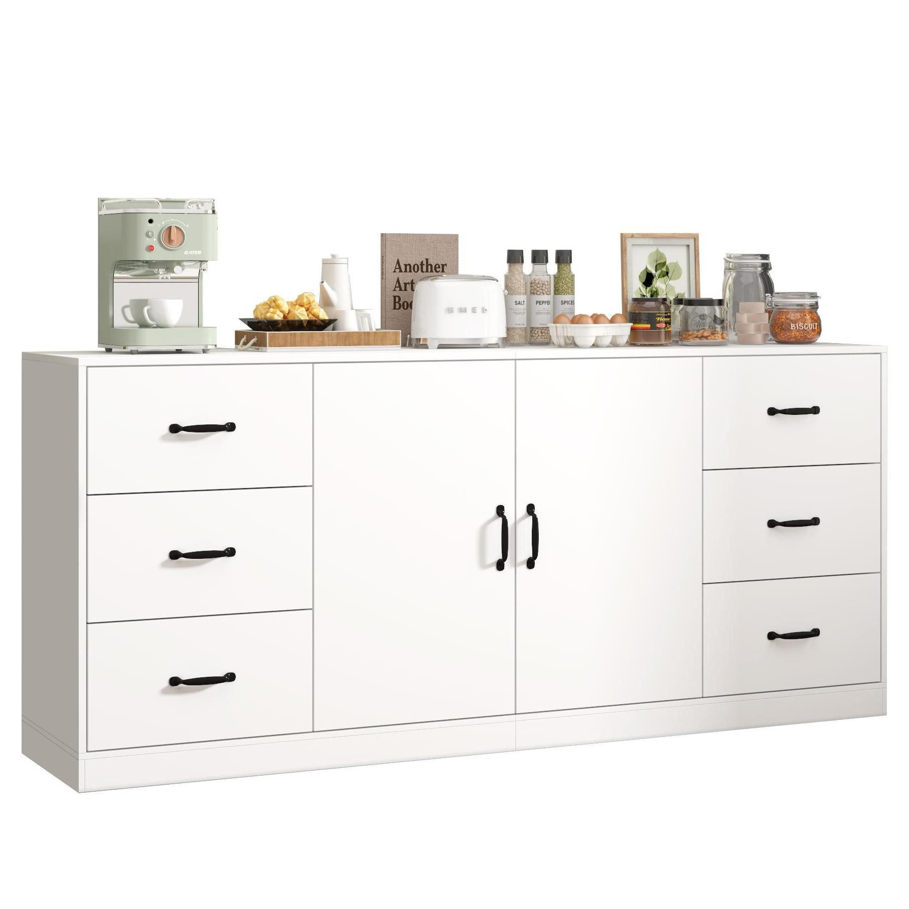 FUFU&GAGA Sideboard mit 2 Türen und günstig online kaufen