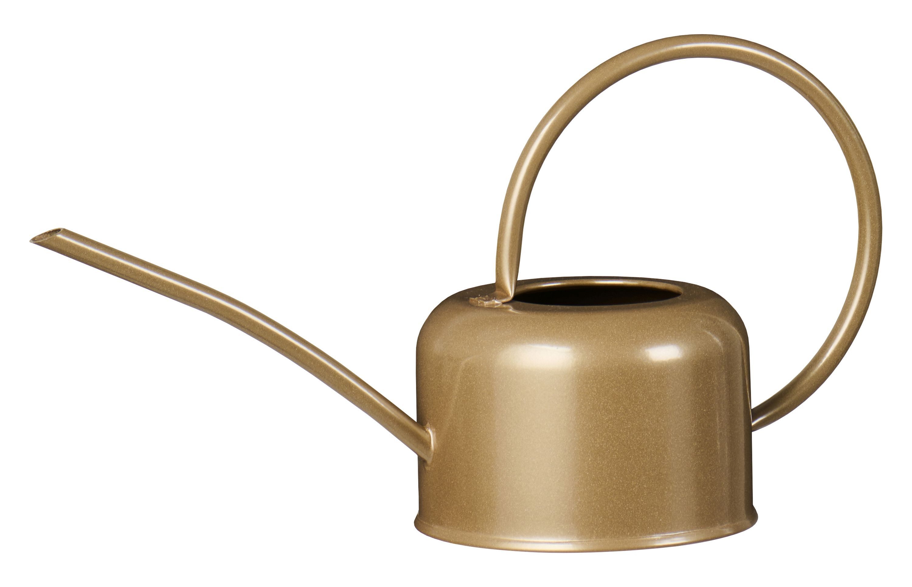 Ib Laursen Gießkanne Ib Laursen - Gießkanne 0,9 Liter Metall Retro Braun 4239-14