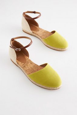 Next Geschlossene Espadrilles mit Knöchelriemen Espadrille (1-tlg)