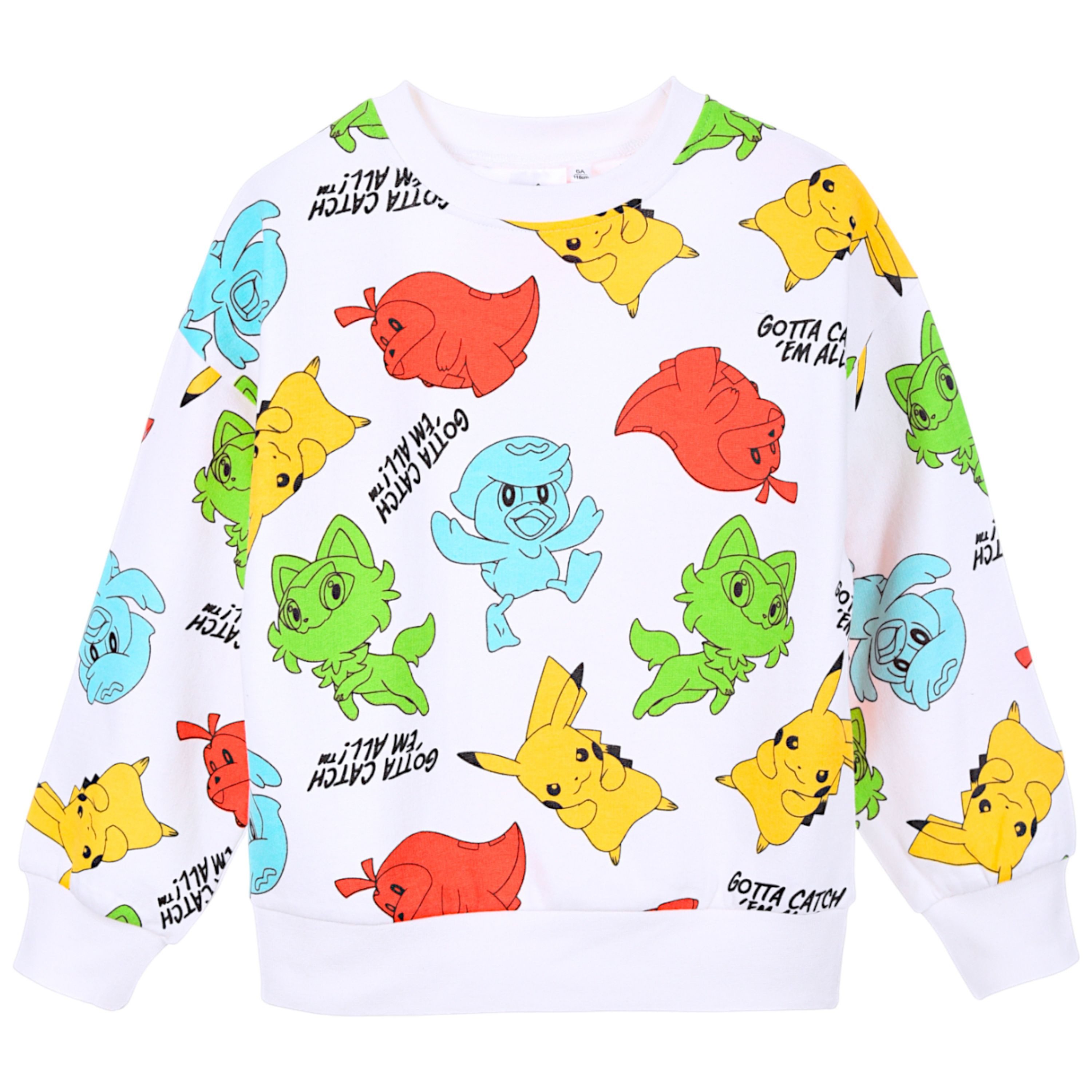 Sweatshirt Alloverdruck - Loose Fit