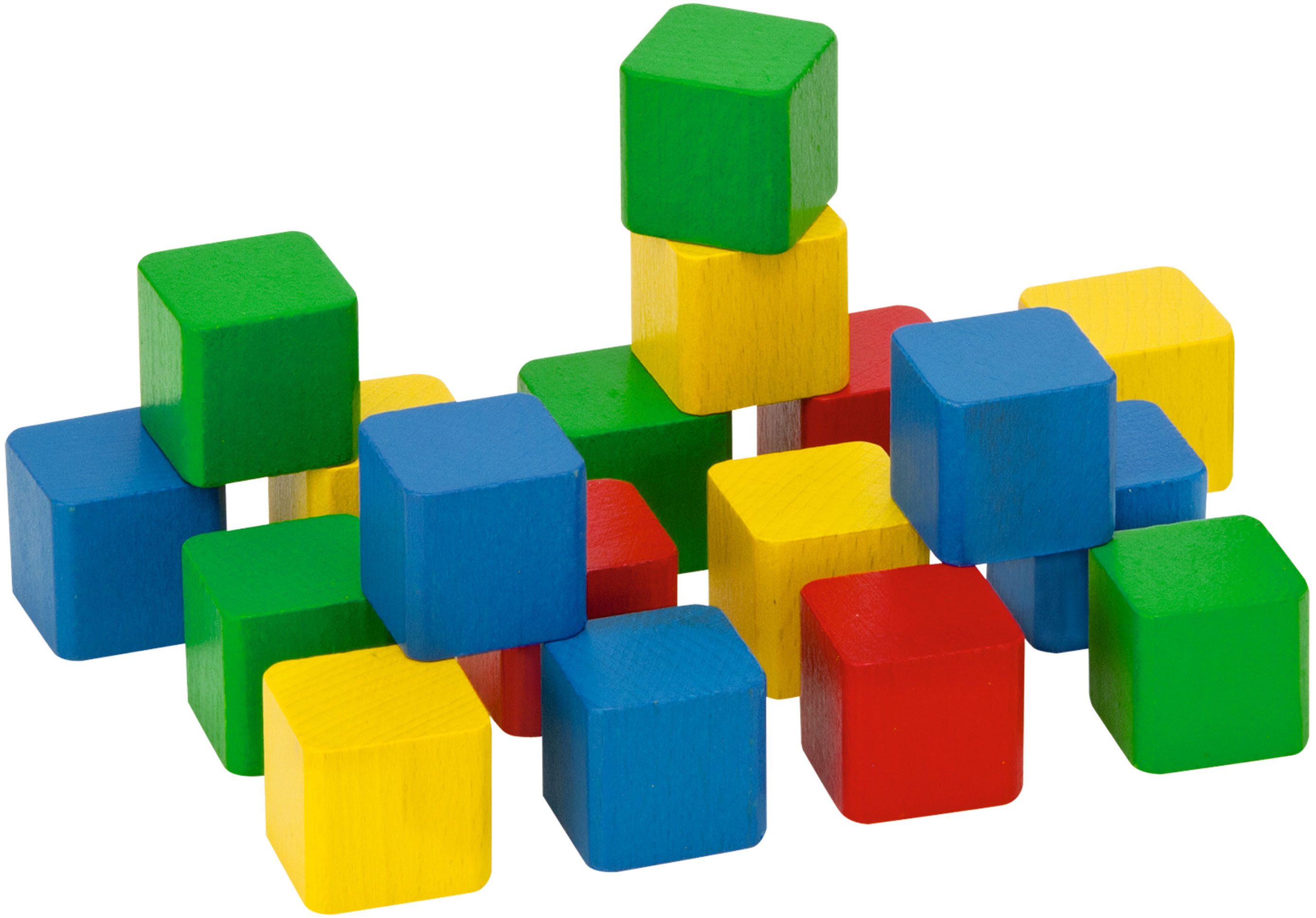 Eichhorn 100 Bunte Holzbausteine Spielbausteine, Made in Germany – Bild 4 von 5