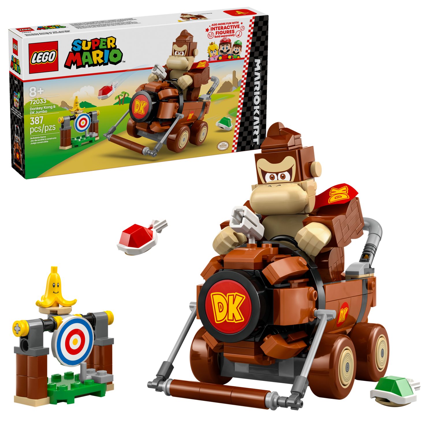 LEGO® Super Mario 72033 Mario Kart™ – Donkey Kong & DK Jumbo Spielbausteine günstig online kaufen