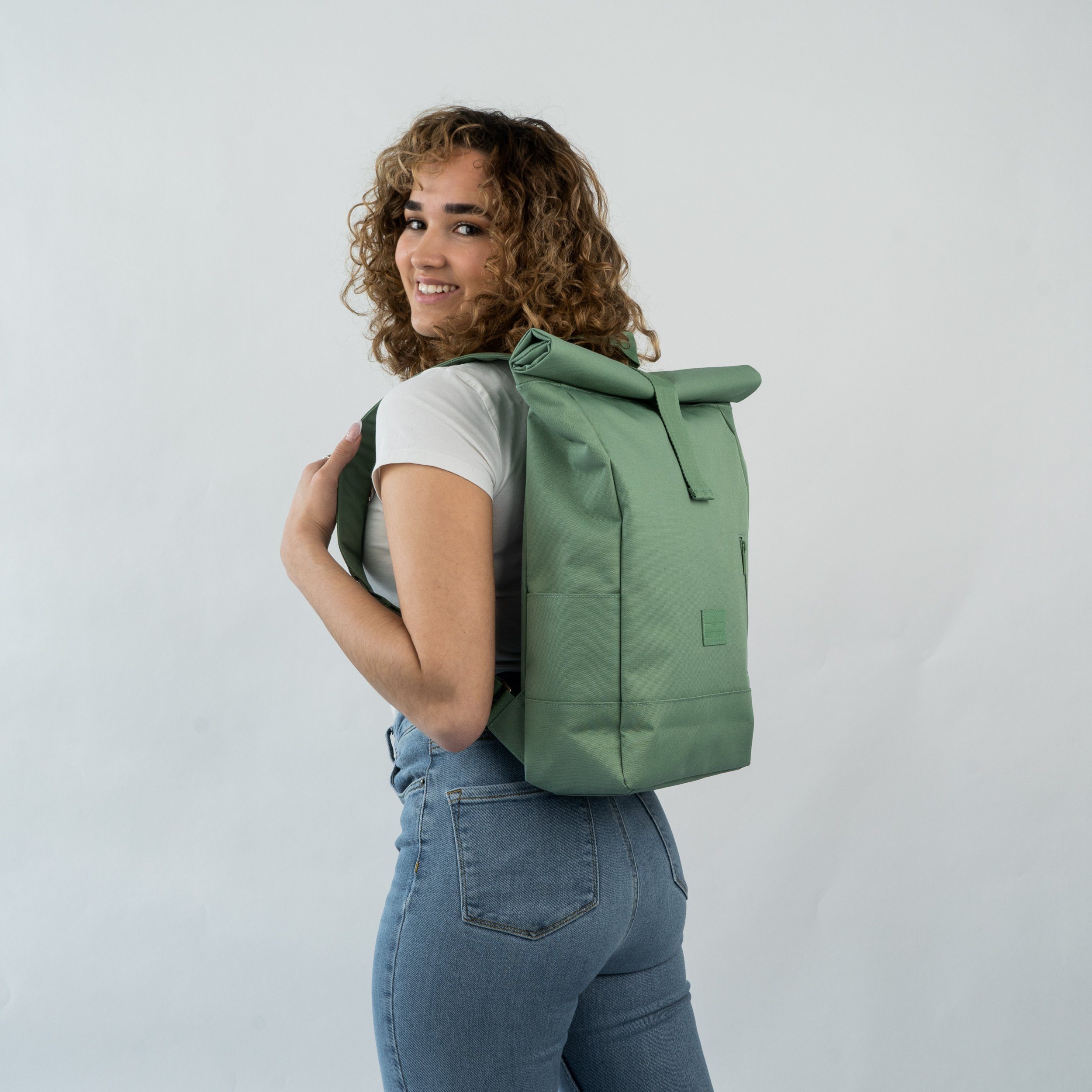 Johnny Urban Cityrucksack Robin Medium, Rolltop günstig online kaufen