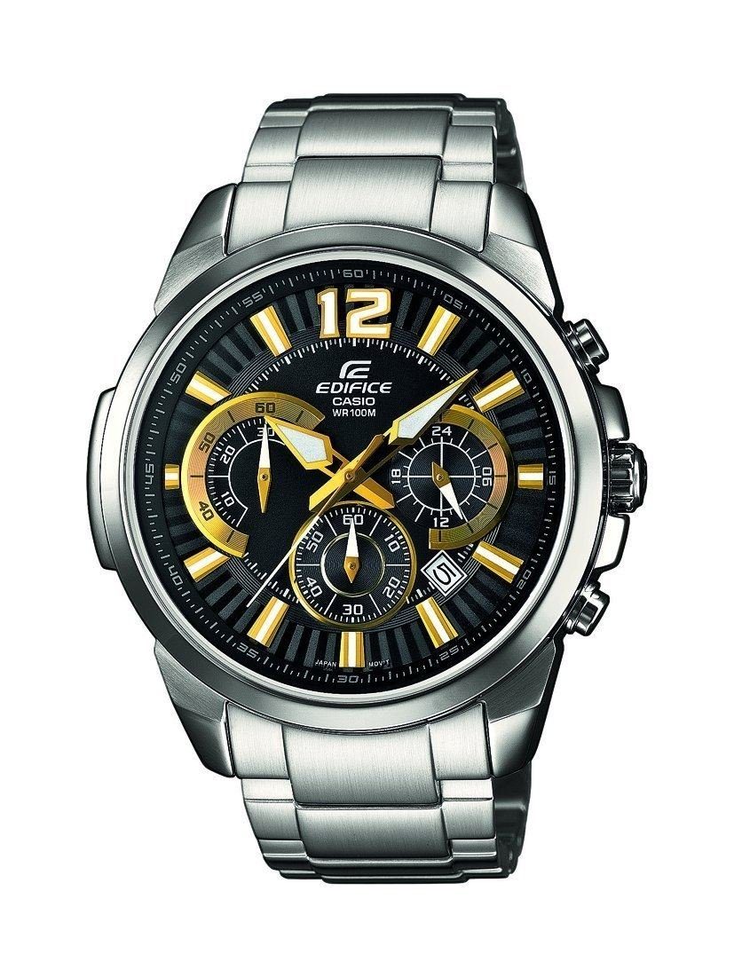 CASIO Chronograph Edifice, mit Datumsanzeige, Chronograph, 24-Std. Anzeige