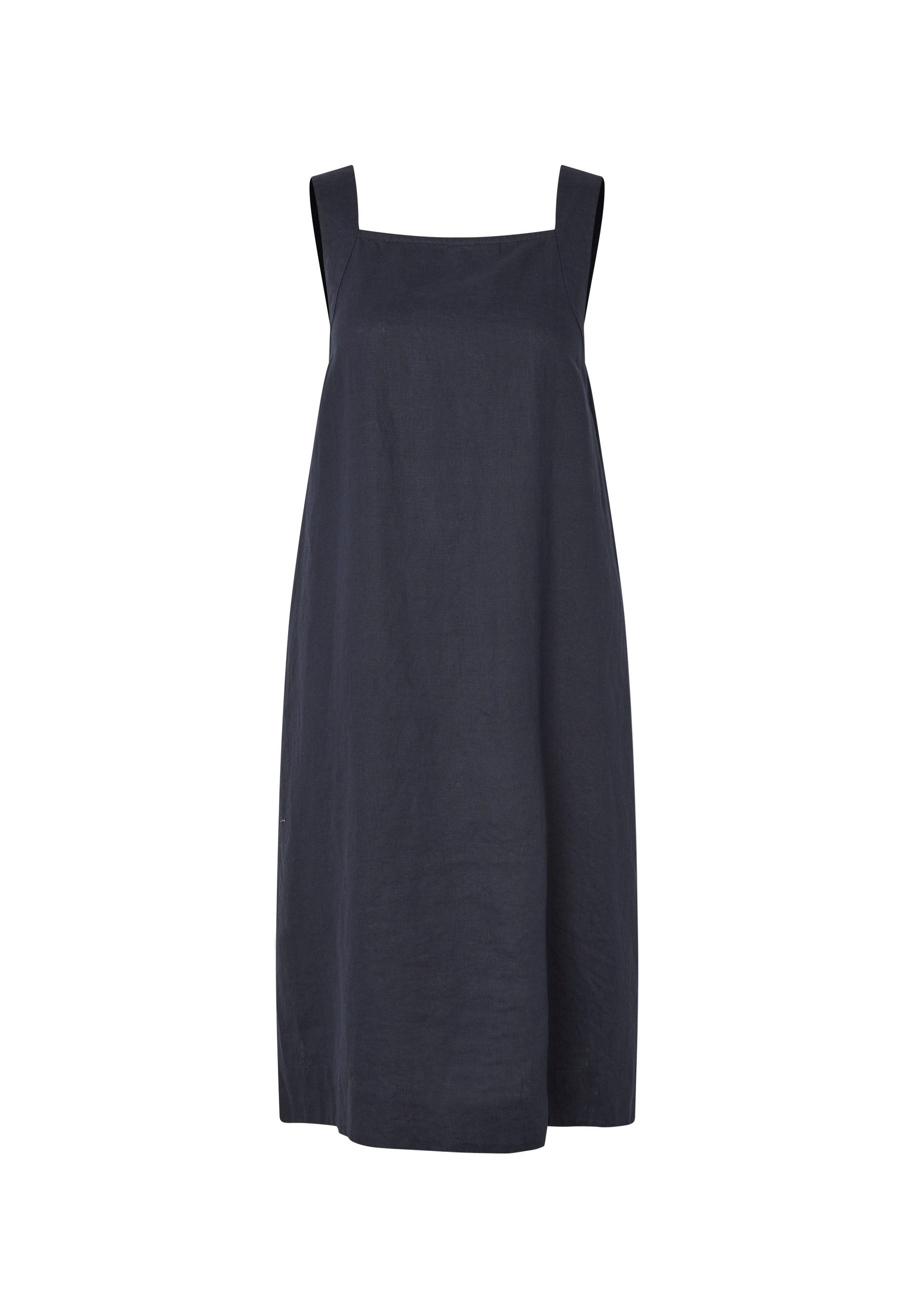 Masai Midikleid MaNoriane Minimalistische Design mit breiten Schulterträgern