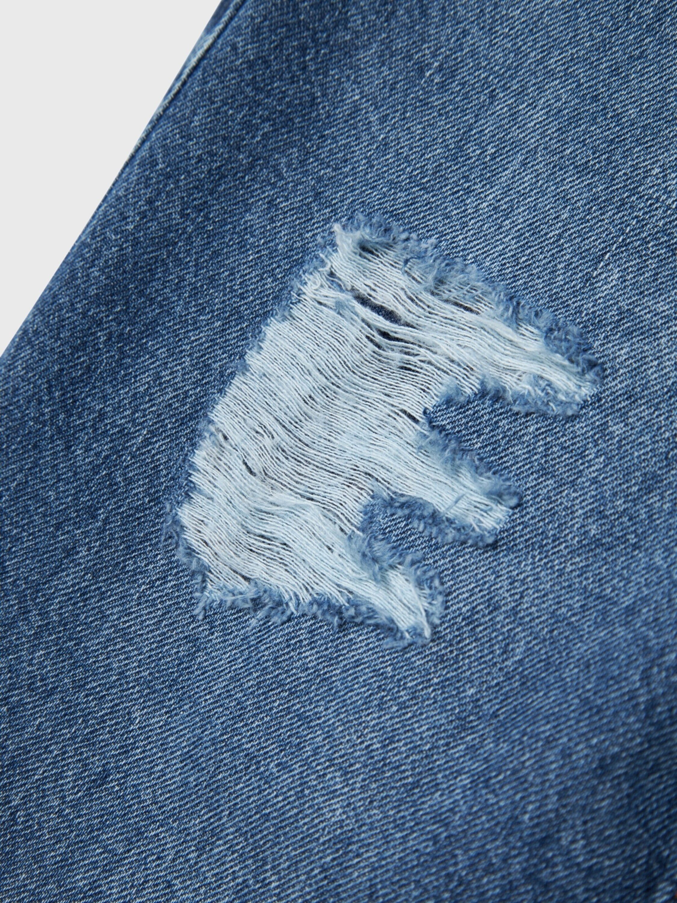 Name It Weite Jeans Rose (1-tlg) Plain/ohne Details