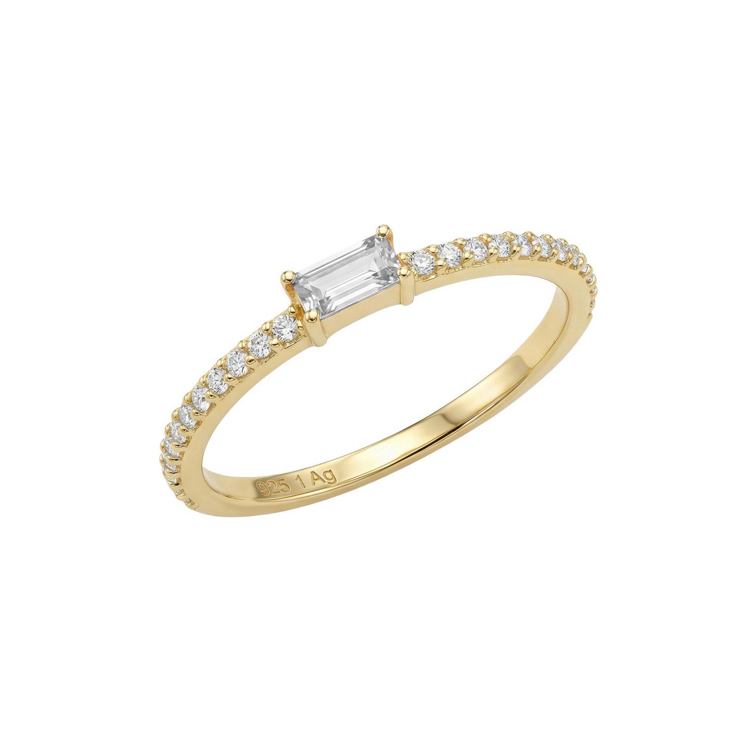 Amor Fingerring, mit Zirkonia (synth)