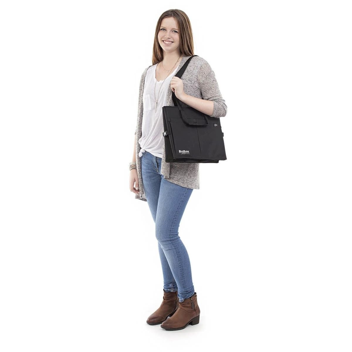 WEDO Reisetasche Kofferraumtasche BigBox Shopper L 45x35x30 cm schwarz
