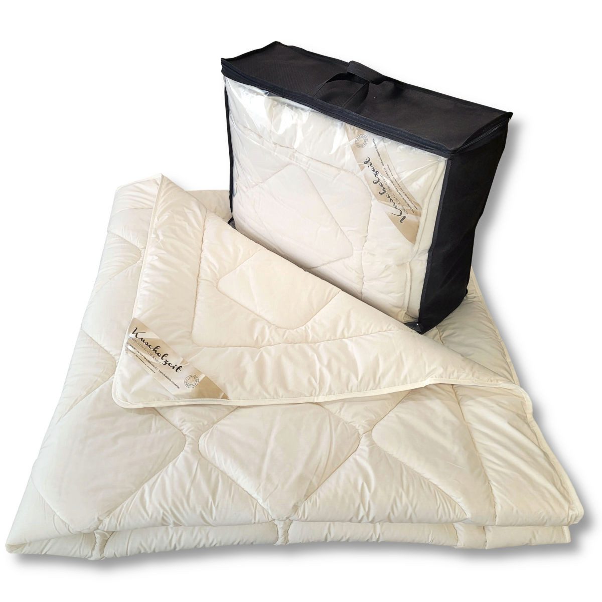 Meivita Naturhaarbettdecke Merino Schafschurwolle Zirbe Ganzjahresdecke, Fü günstig online kaufen