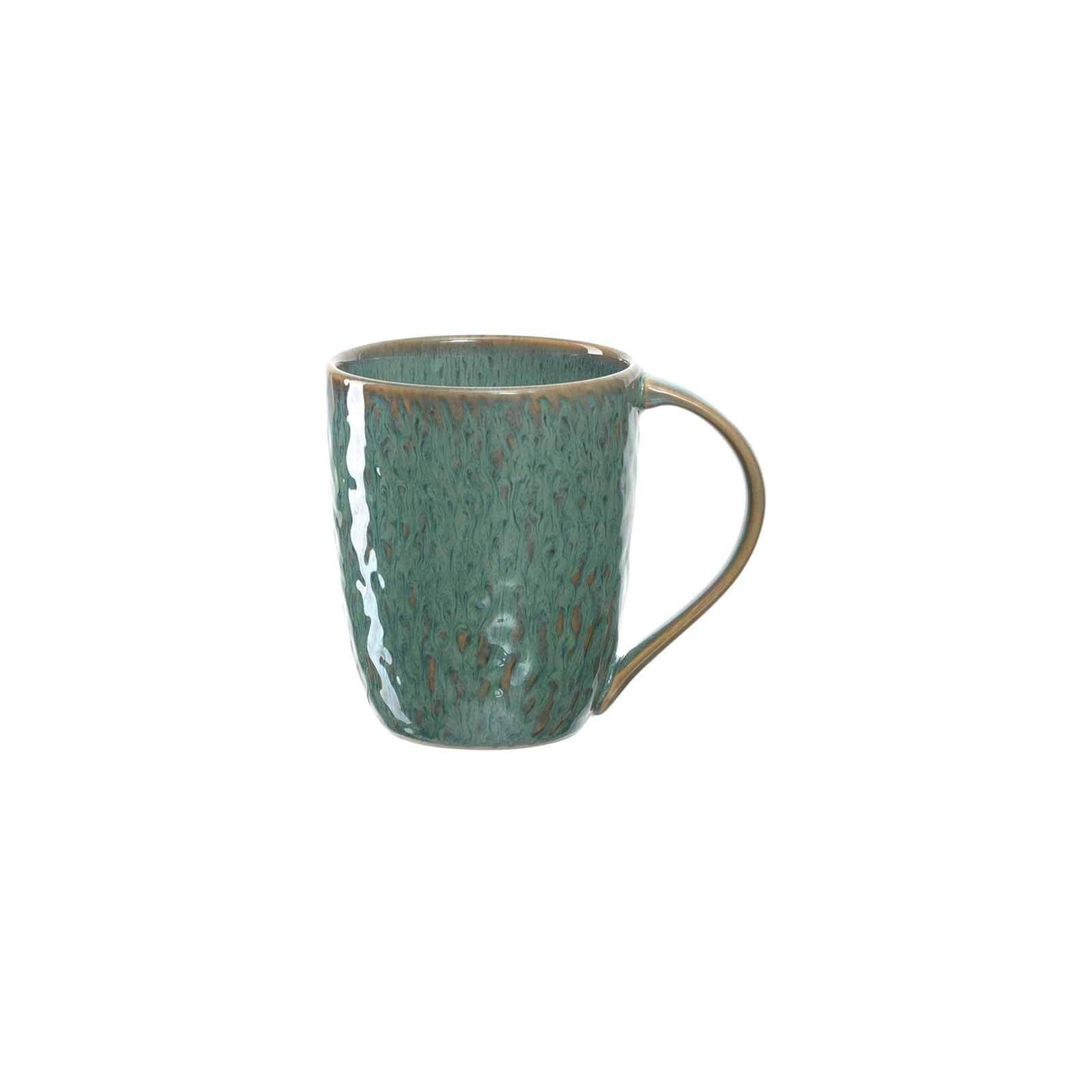 Becher Matera Keramik LEONARDO 330 Kaffeebecher grün ml,
