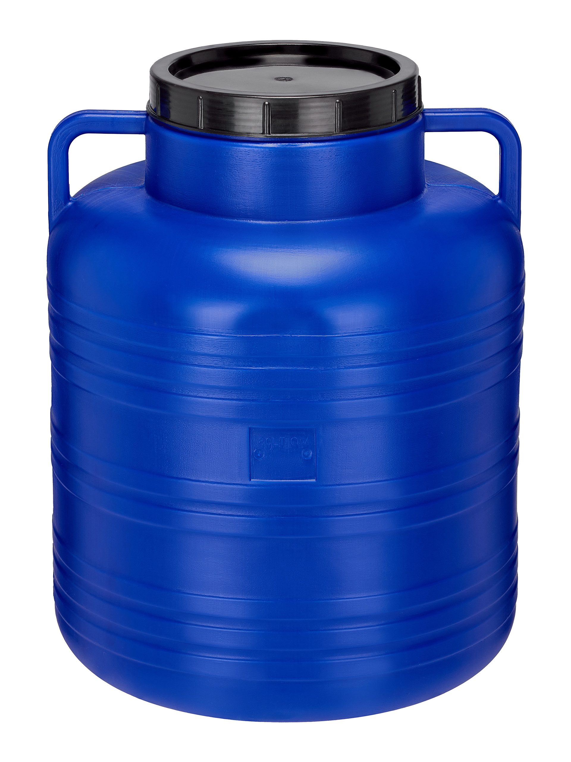 Garronda Regentonne 80L BPA-freies Fass Behälter mit Deckel für Lebensmittel GD-0087, Blau, 80 l, (1-tlg), BPA-Frei