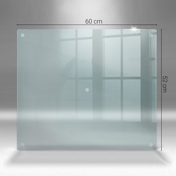 Tulup Schneidebrett Transparent Küchenbrett Servierbretter, (1-St), Gummifüße