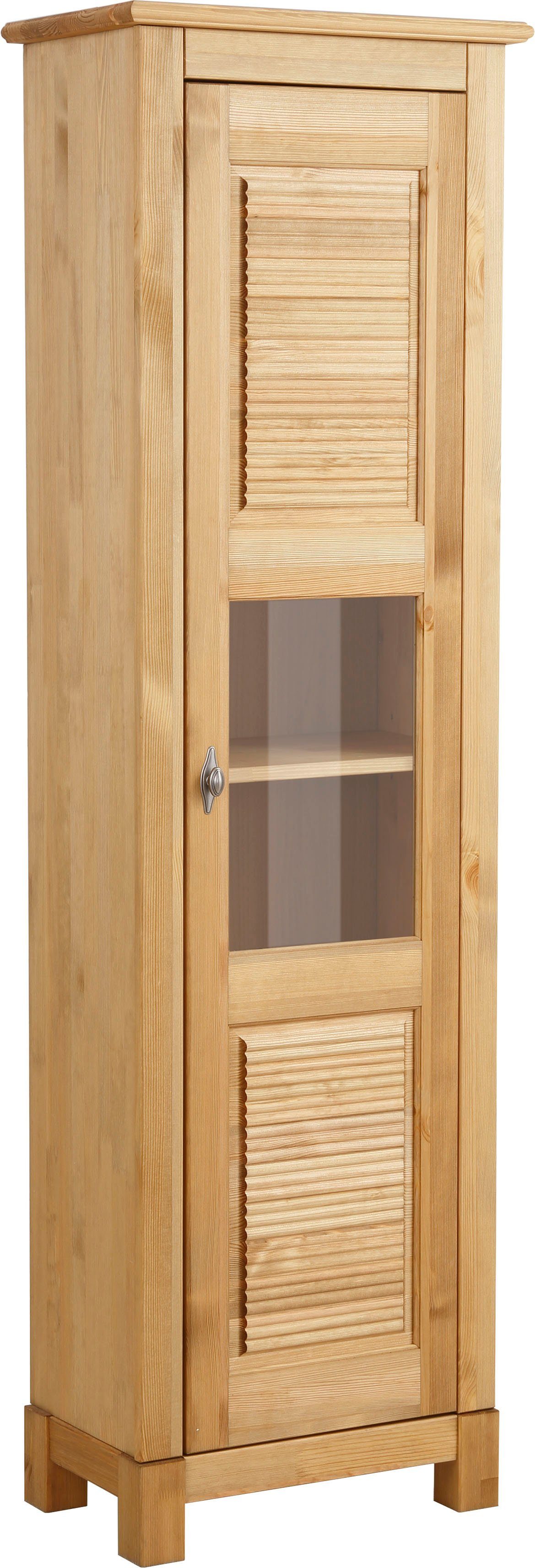 Home affaire Vitrine Rauna Vitrinenschrank, Stauraumchrank Höhe 180 cm, aus günstig online kaufen