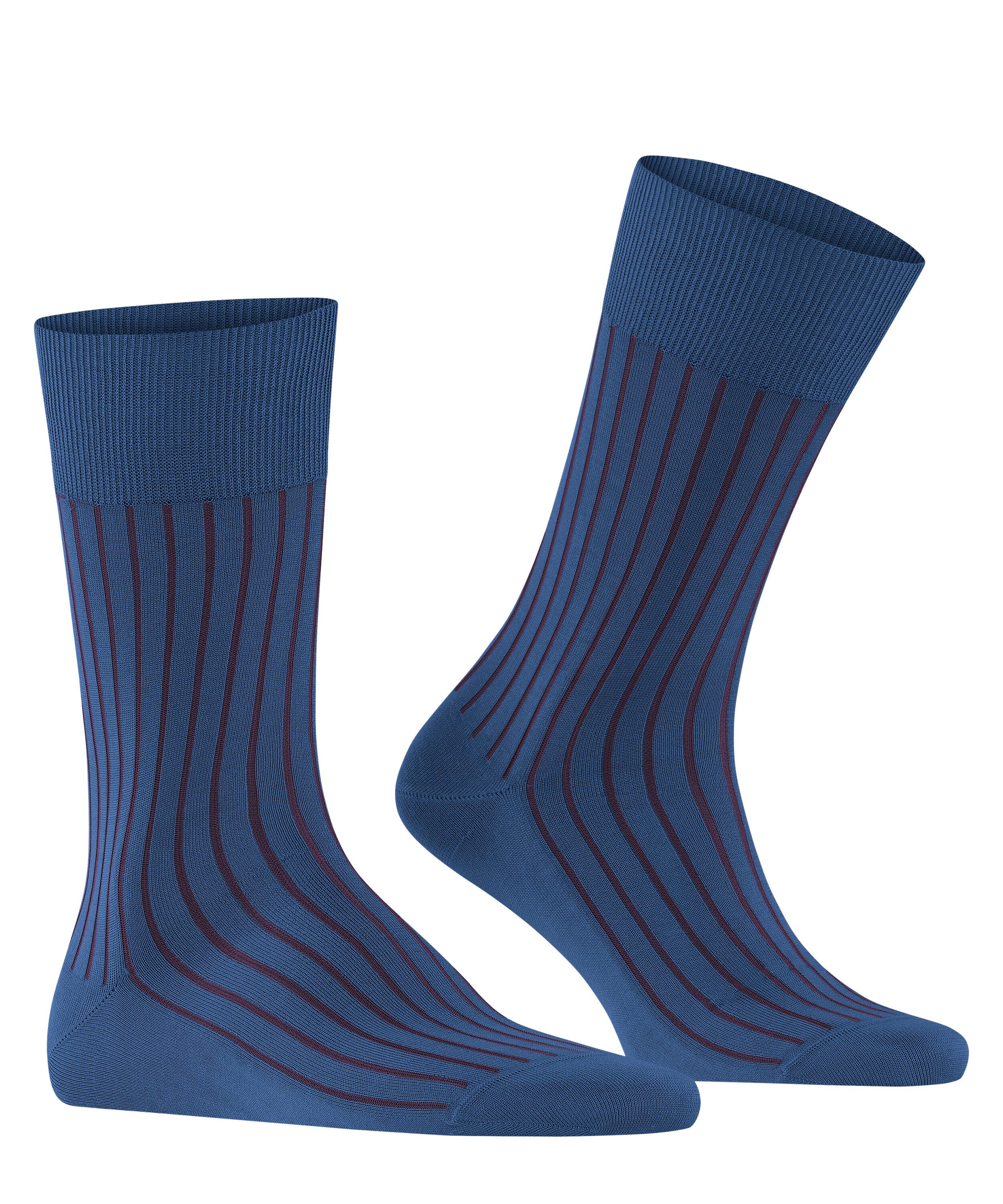 FALKE Socken Shadow Socken Zweifarbeneffekt durch Rippstruktur (1-Paar) Zweifarbeneffekt durch Rippstruktur