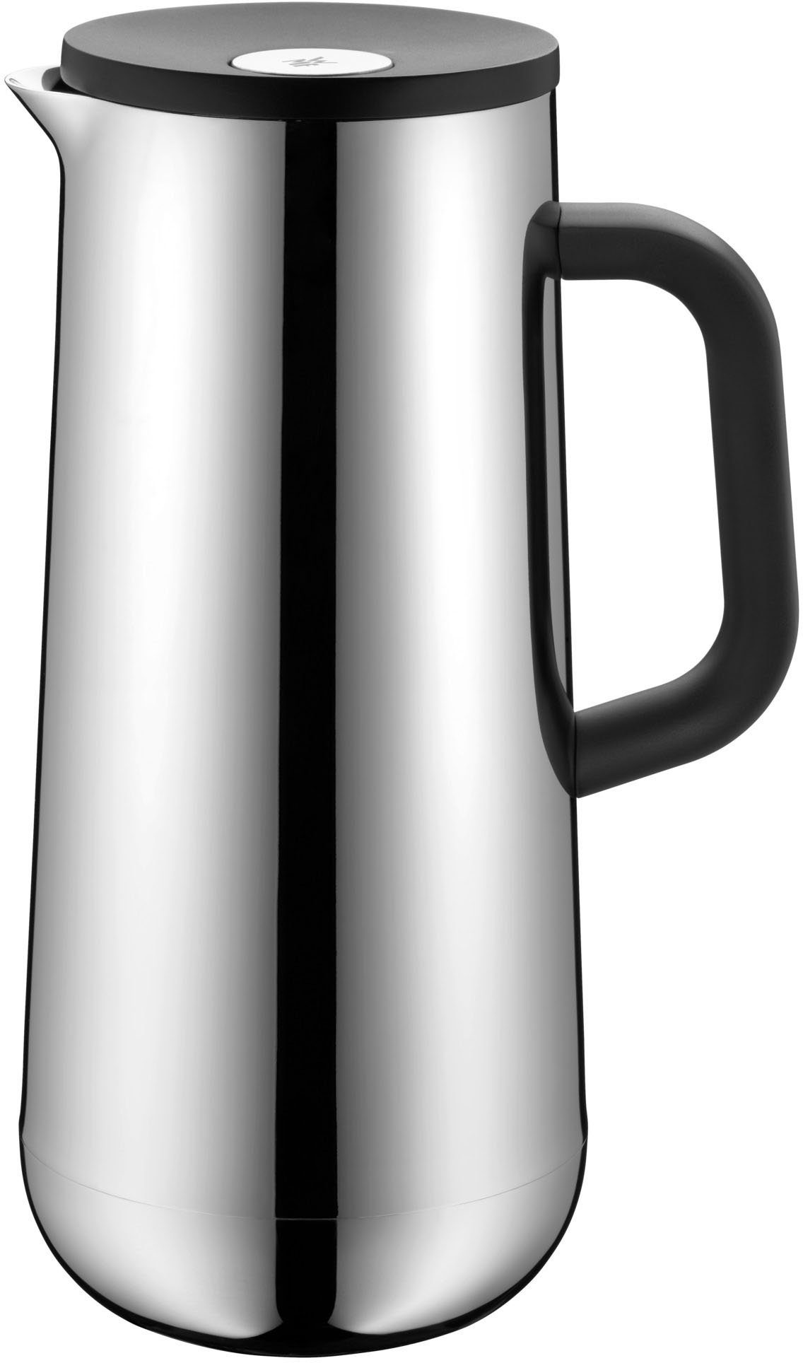 WMF Isolierkanne Impulse, 1 l, ThermaPro-Isolierung, Druckverschluss, tropffreies Ausgießen