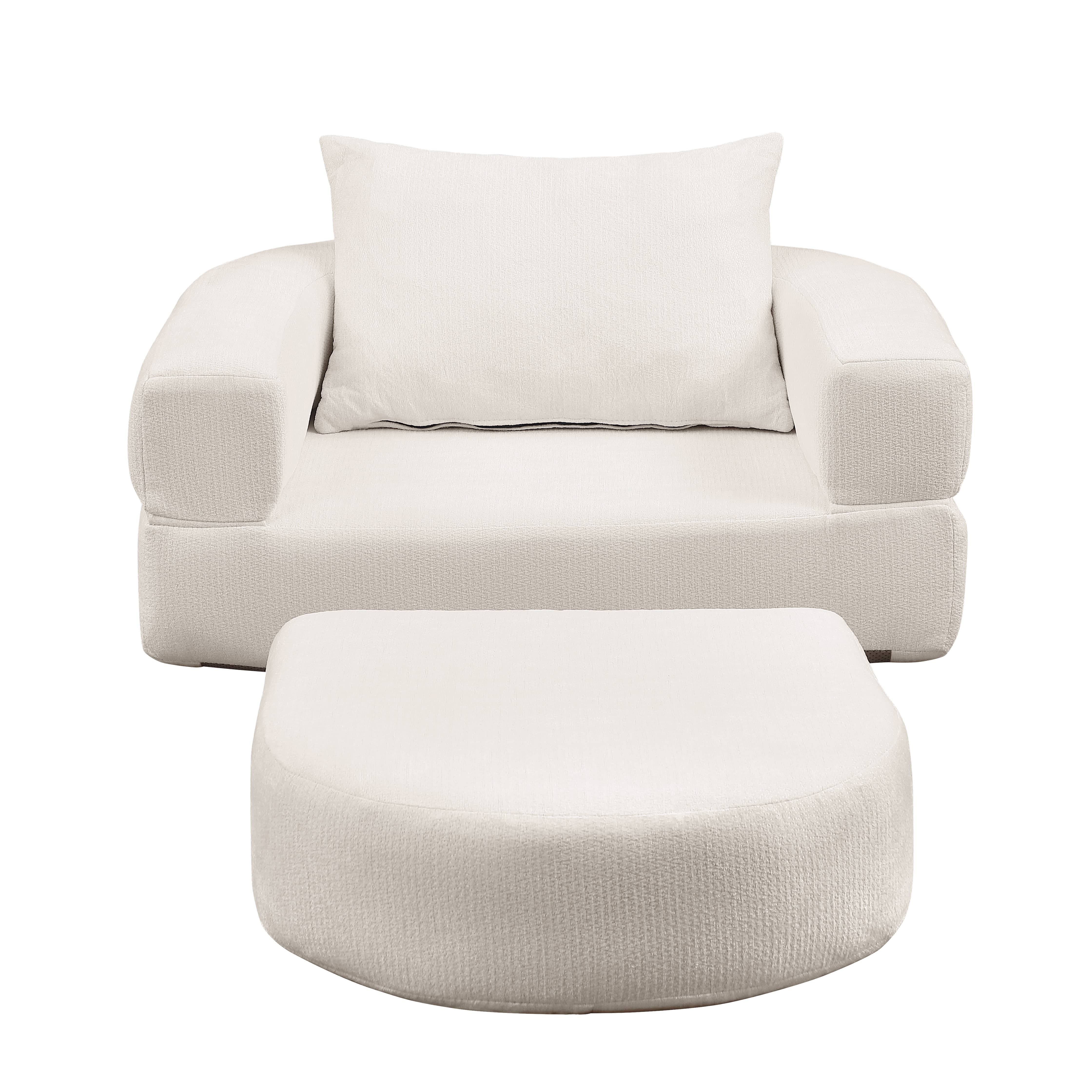 ANYSUN Sofa Sitzkissen Klappsofa, wandelbare, ausklappbar, Set, für Kinder