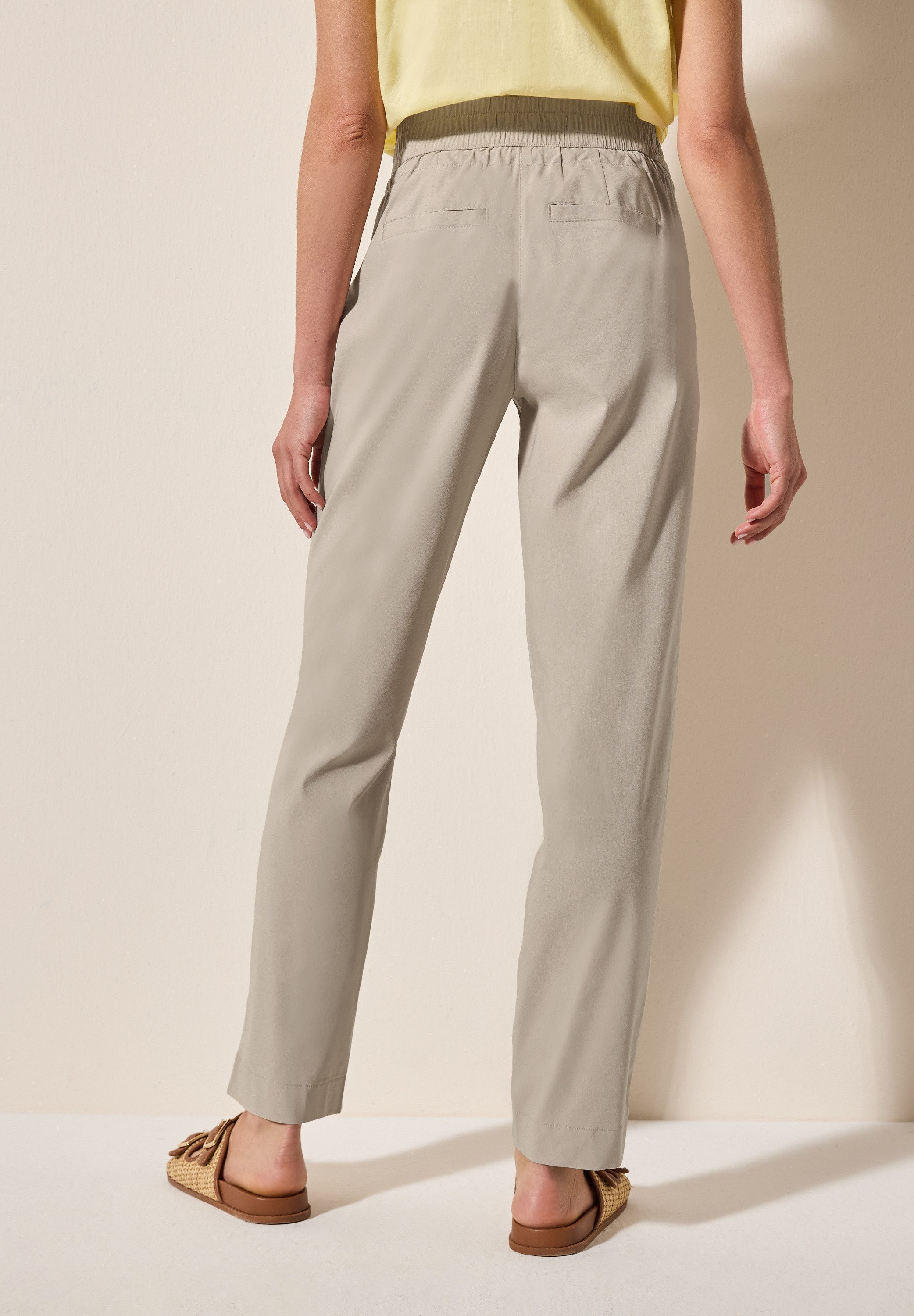 Cecil Stoffhose, Middle Waist günstig online kaufen