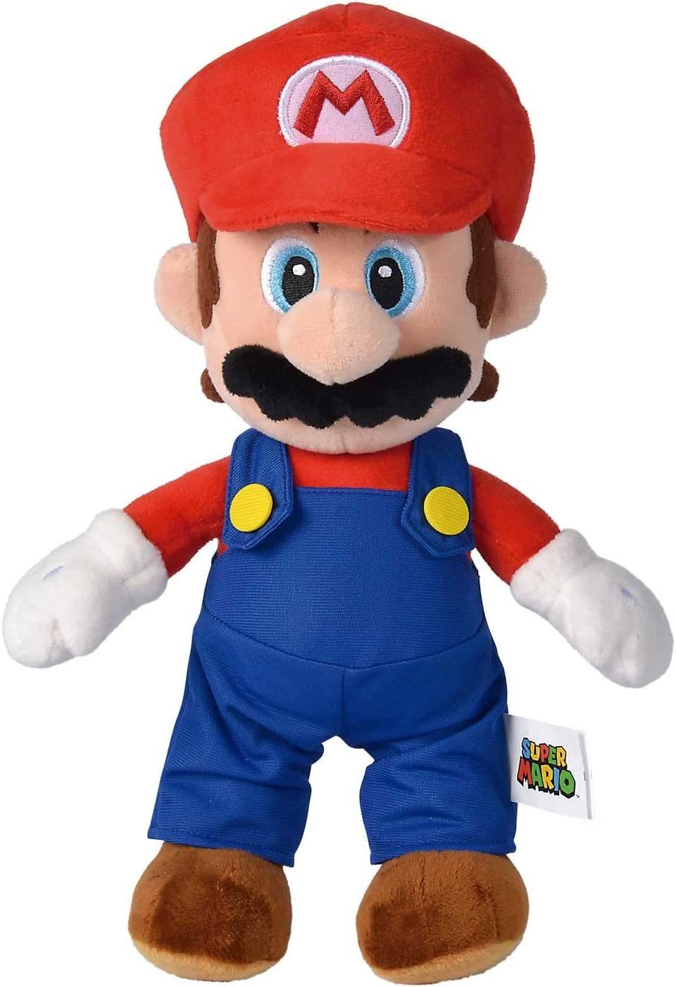 Whitehouse Leisure International Ltd Kuscheltier Super Mario Brothers 35 cm Mario Plüschtier (1-St), Super weicher Plüsch Stofftier Kuscheltier für Kinder zum spielen