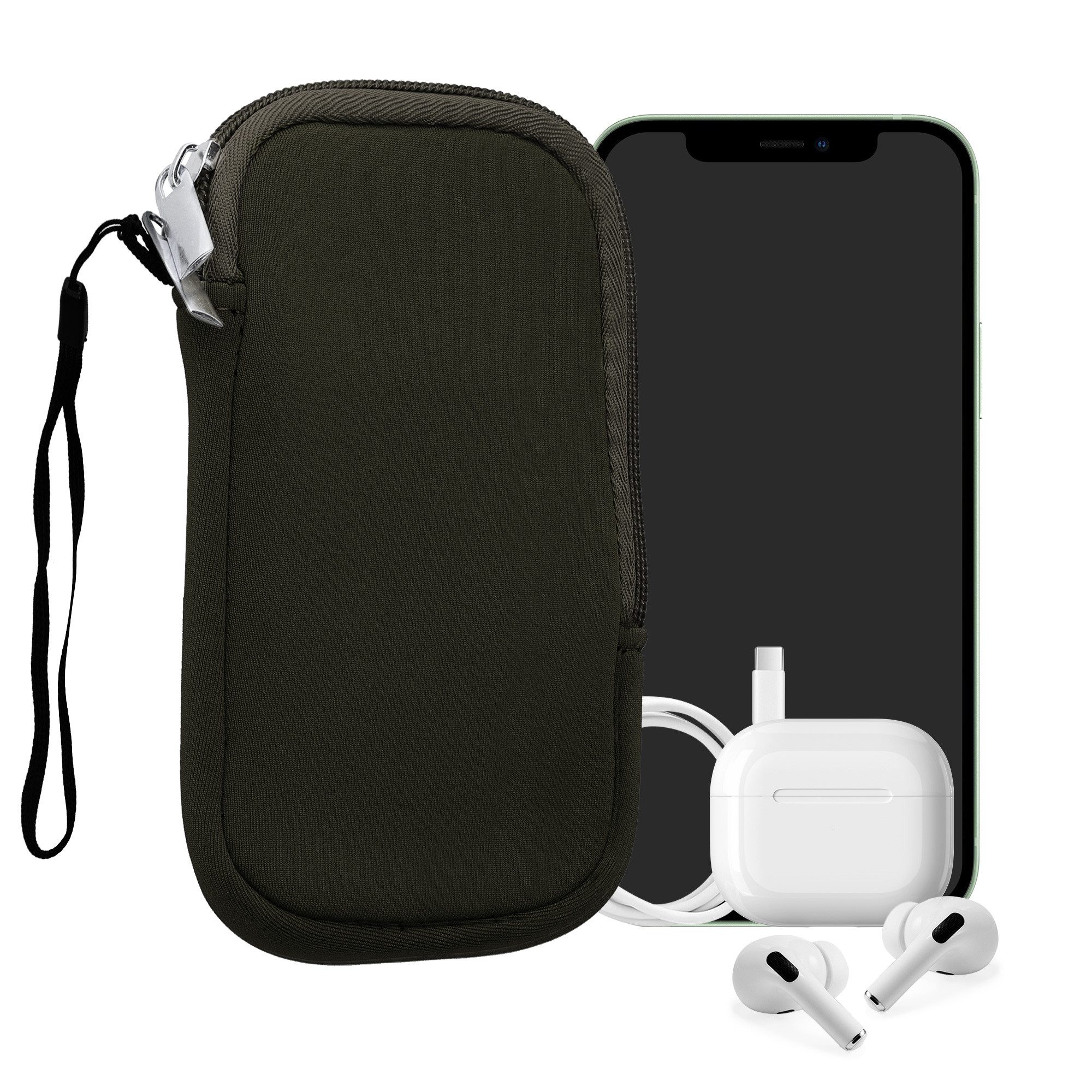 kwmobile Handytasche Handytasche für Smartphones XXL - 7" (1-tlg), Neopren Handy Hülle - Handy Tasche Sleeve Pouch
