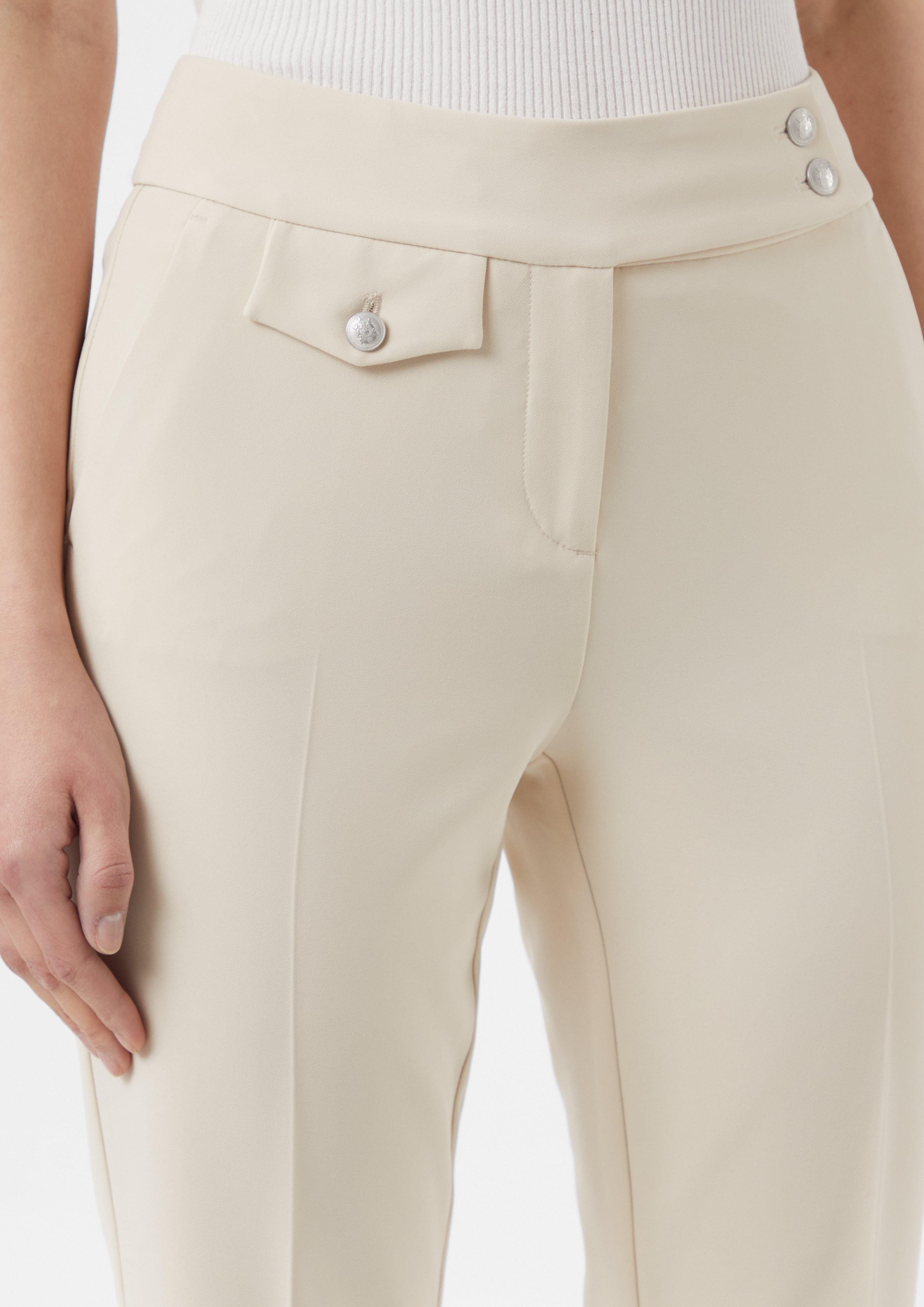 Comma 7/8-Hose Ankle-Hose mit Zierknöpfen günstig online kaufen