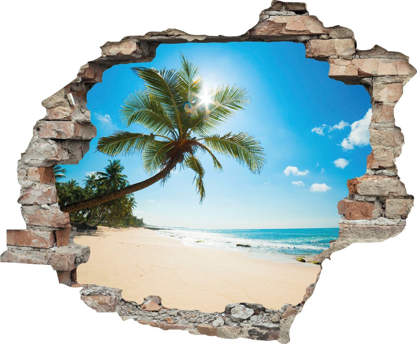queence Wandtattoo Paradies (1 St), Wandsticker, günstig online kaufen