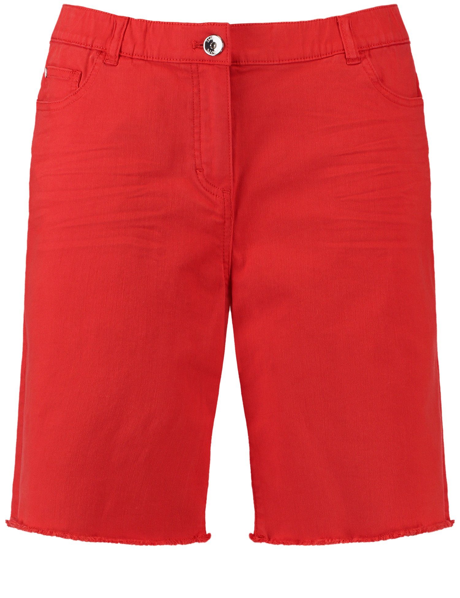 Betty Stoffhose Bermuda Jeans Power Samoon Red