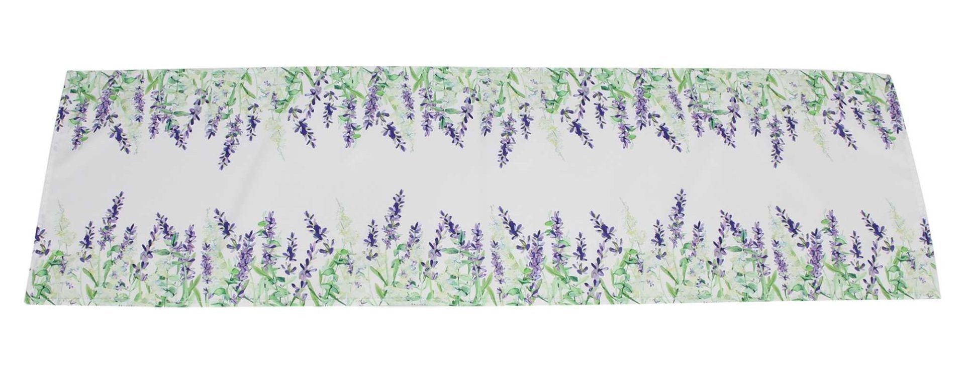 Home-trends24.de Tischläufer Lavendel Tischdecke Tischläufer Tischband 140 x 40 cm