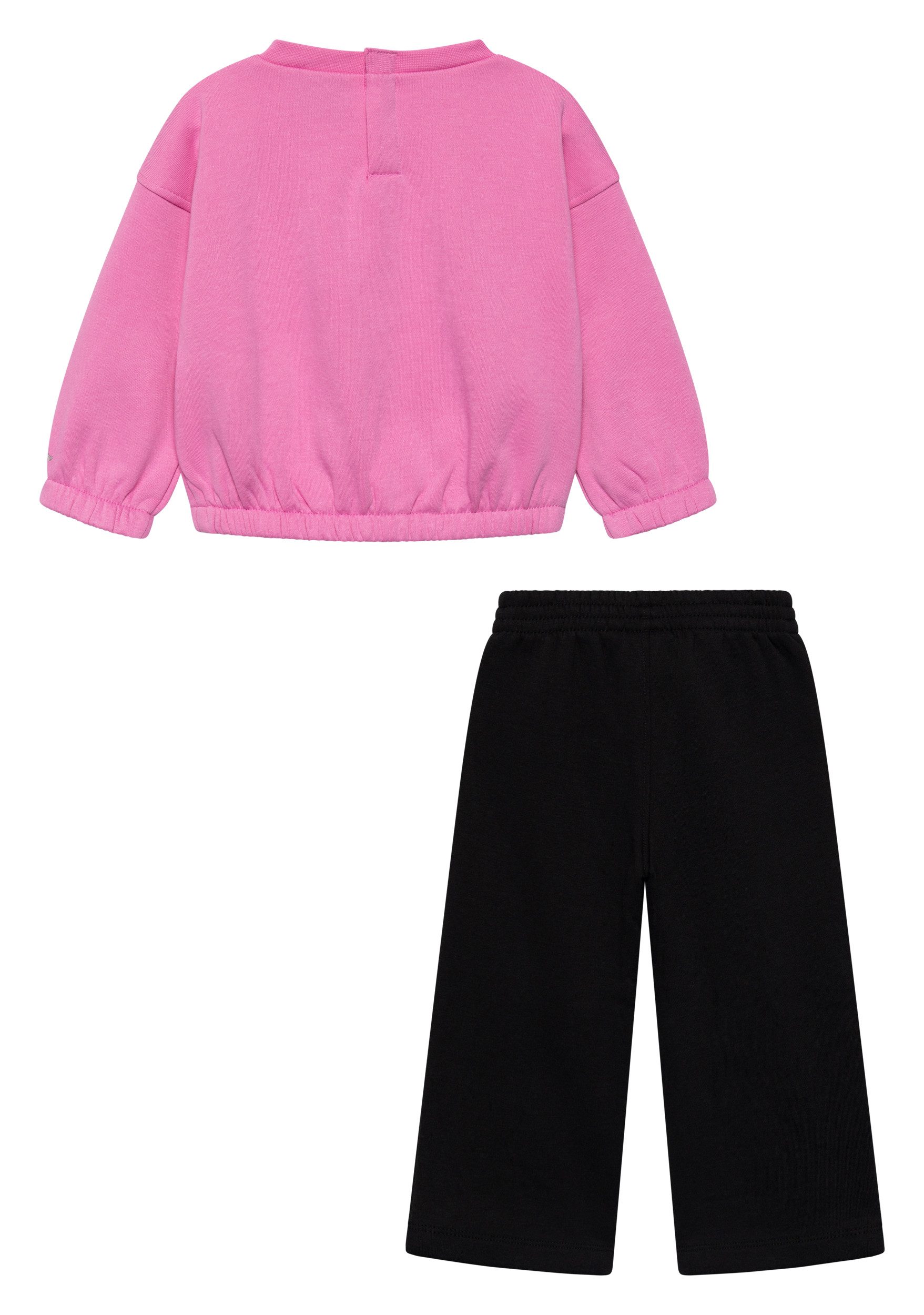 Jordan Jogginganzug JDG FIERCE FEARLESS CREW SET (2-tlg), zweiteiliges Set, aus Baumwolle und Polyester