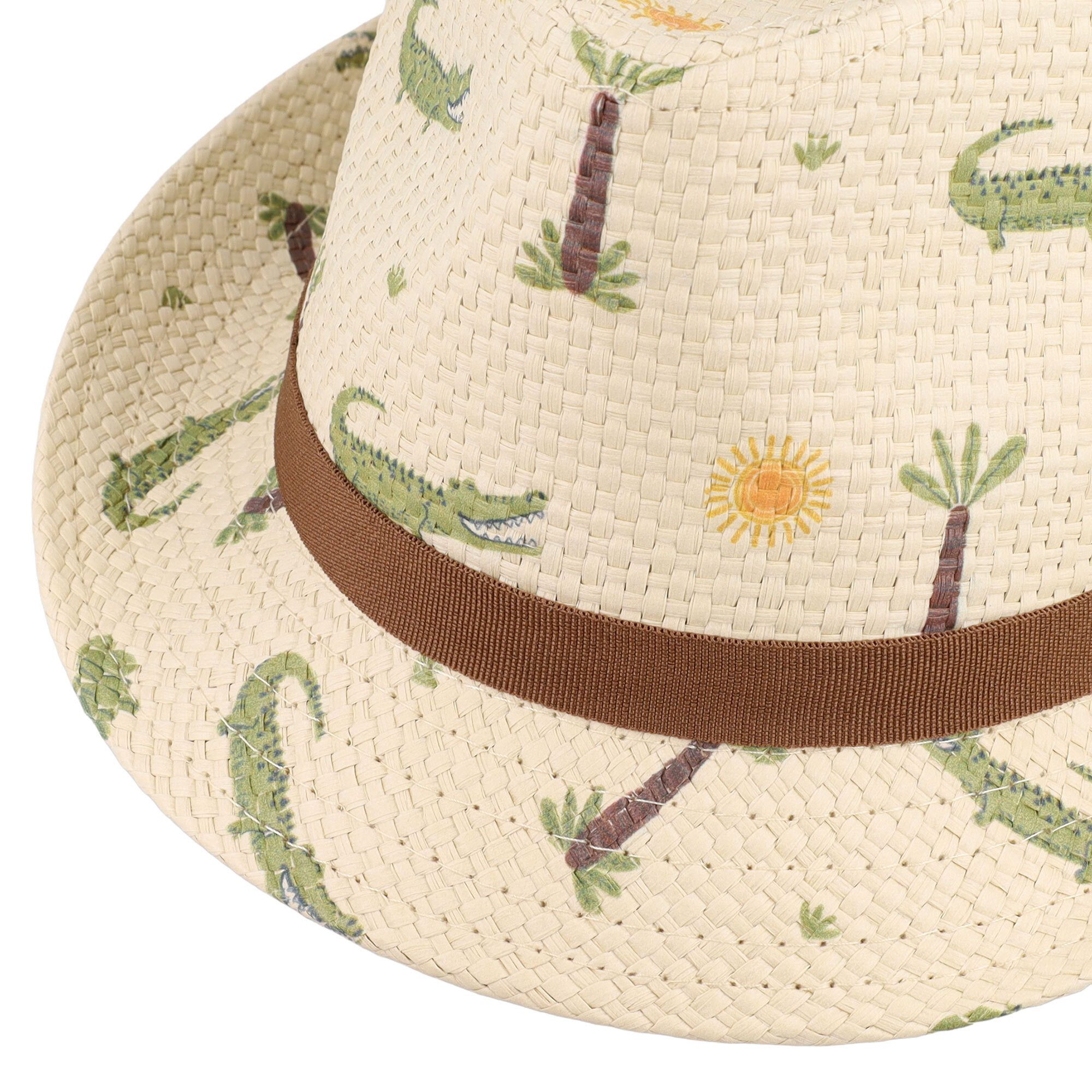 MAXIMO Strohhut KIDS BOY-Trilby Alligator (1-St) – Bild 5 von 5