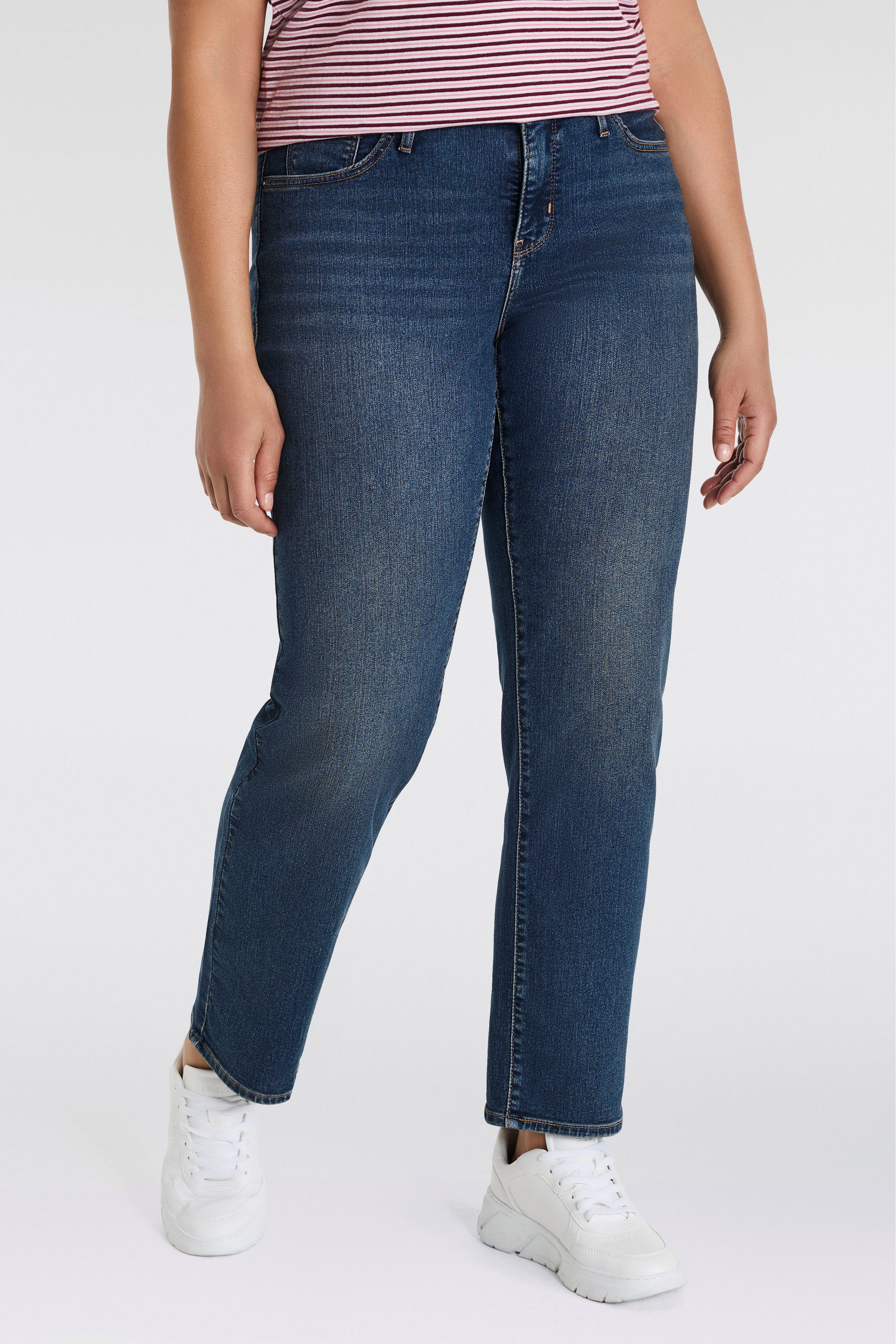 Levi's® Plus Straight-Jeans 314 Shaping Straight in Baumwoll-Stretch
