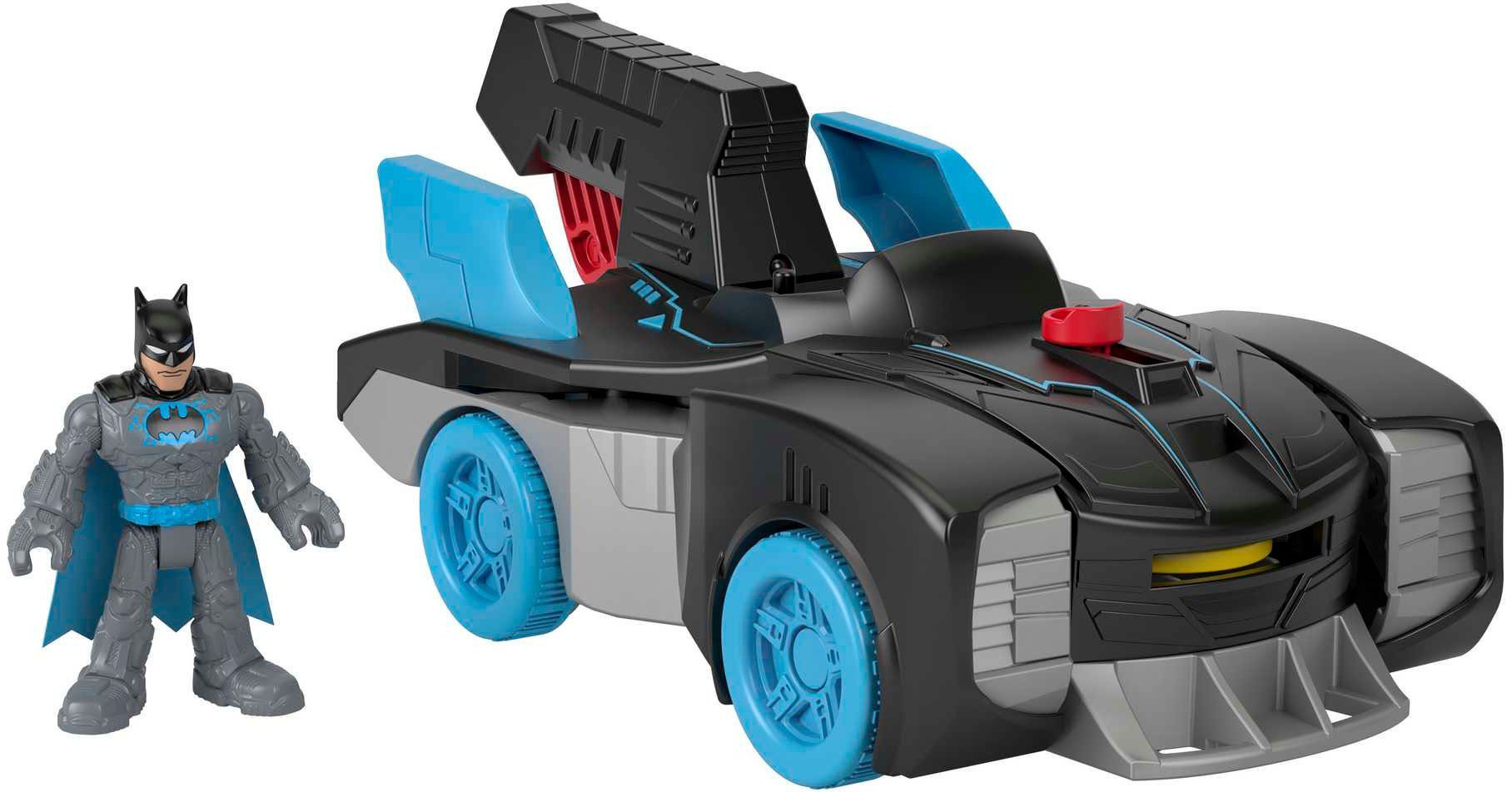 Spielzeug-Auto Imaginext DC Super Friends Bat-Tech Batmobil und Batman