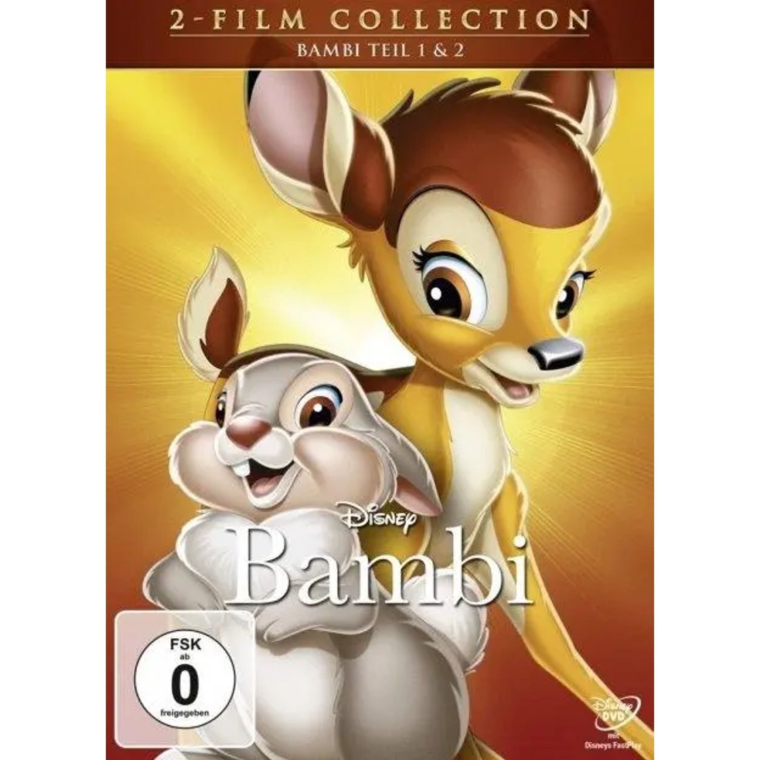 Walt Disney DVD Bambi & Bambi 2