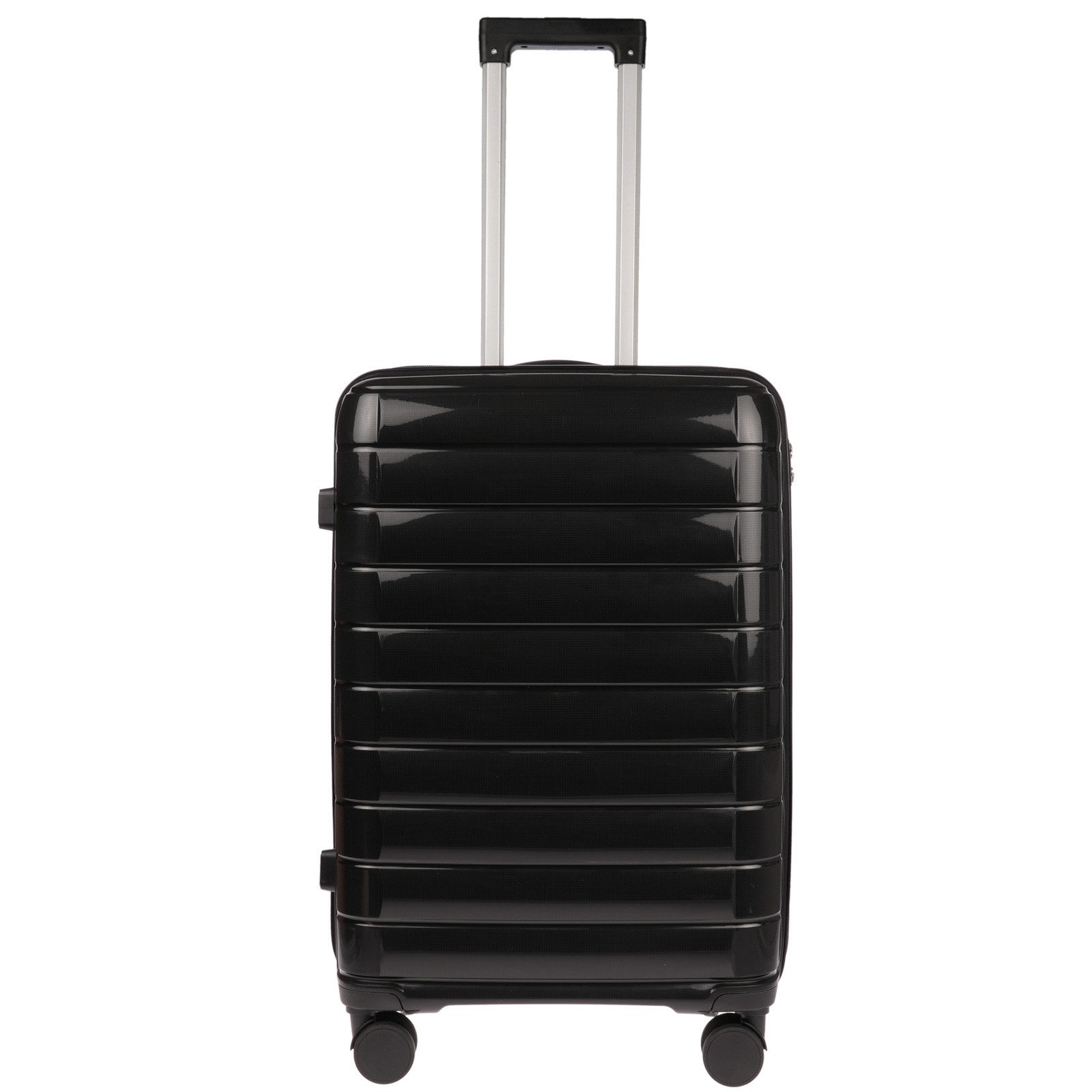 Christian Wippermann Business-Trolley L Großer Koffer für Herren Damen Hartschalenkoffer, 4 Rollen, mit TSA-Schloss