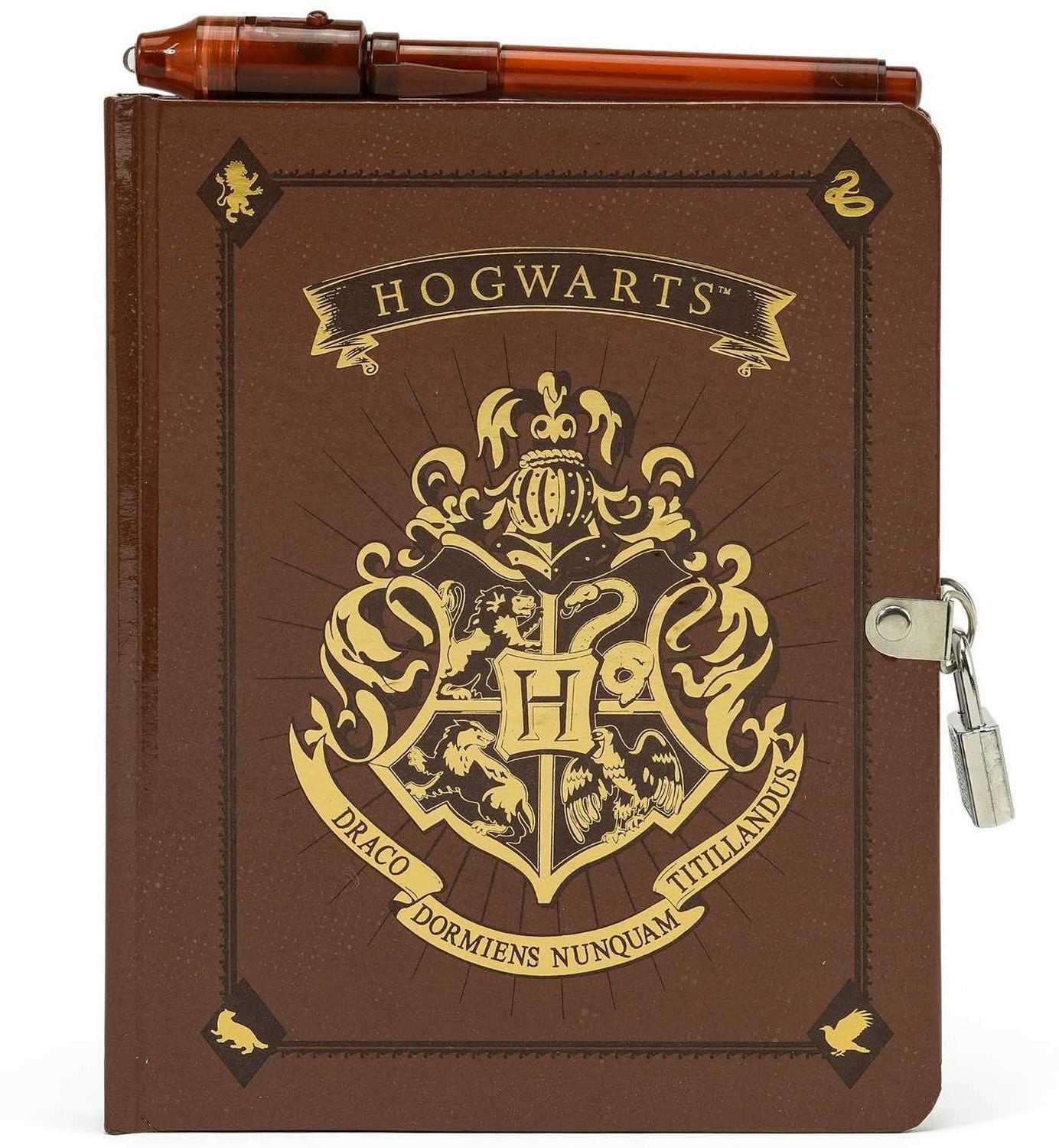 Harry Potter: Hogwarts Lock & Key Diary [Invisible Ink Pen] / Insight Editions