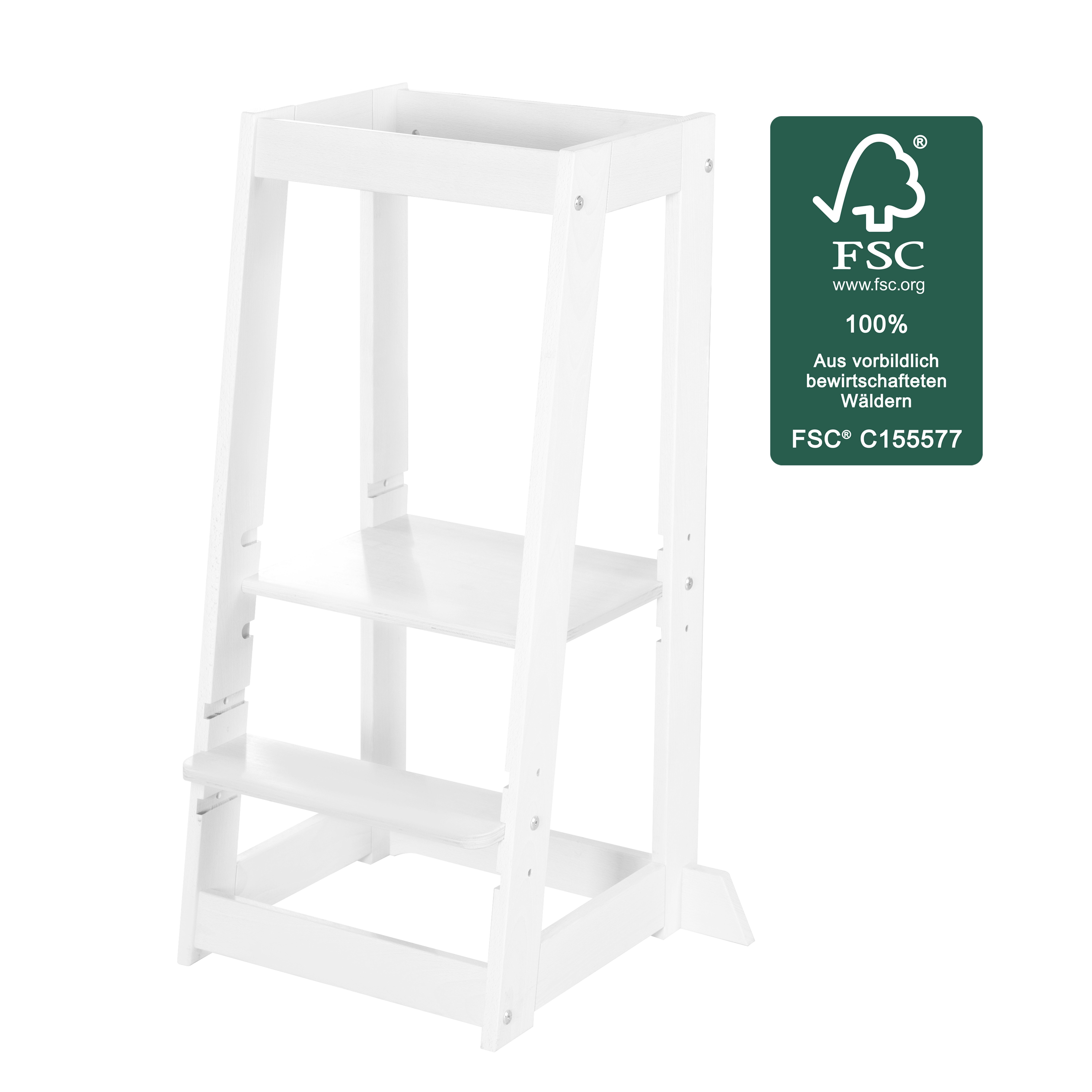 roba® Stehhilfe Monti Step - Lernturm nach Montessori - Tritthocker für Kin günstig online kaufen