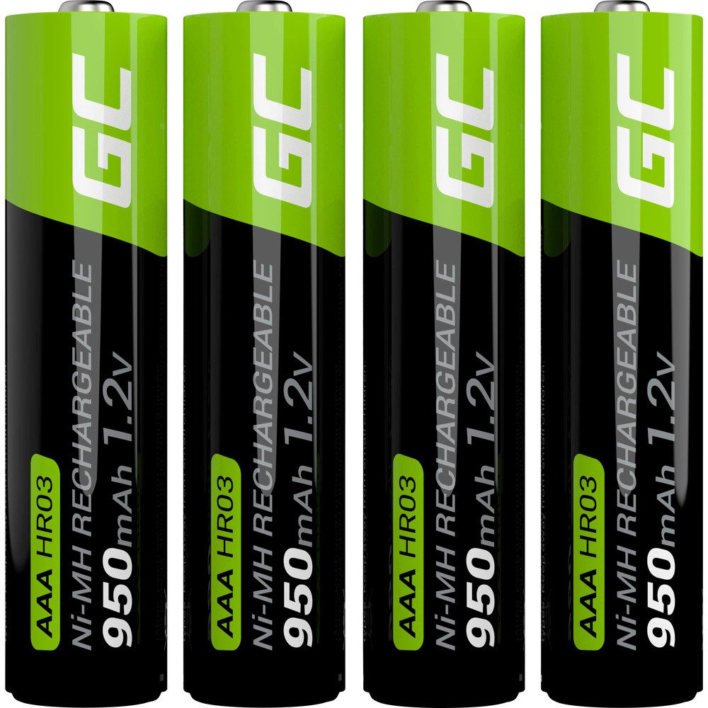 Green Cell Green Cell HR03 Micro (AAA)-Akku NiMH 950 mAh 1.2 V 4 St. Batterie