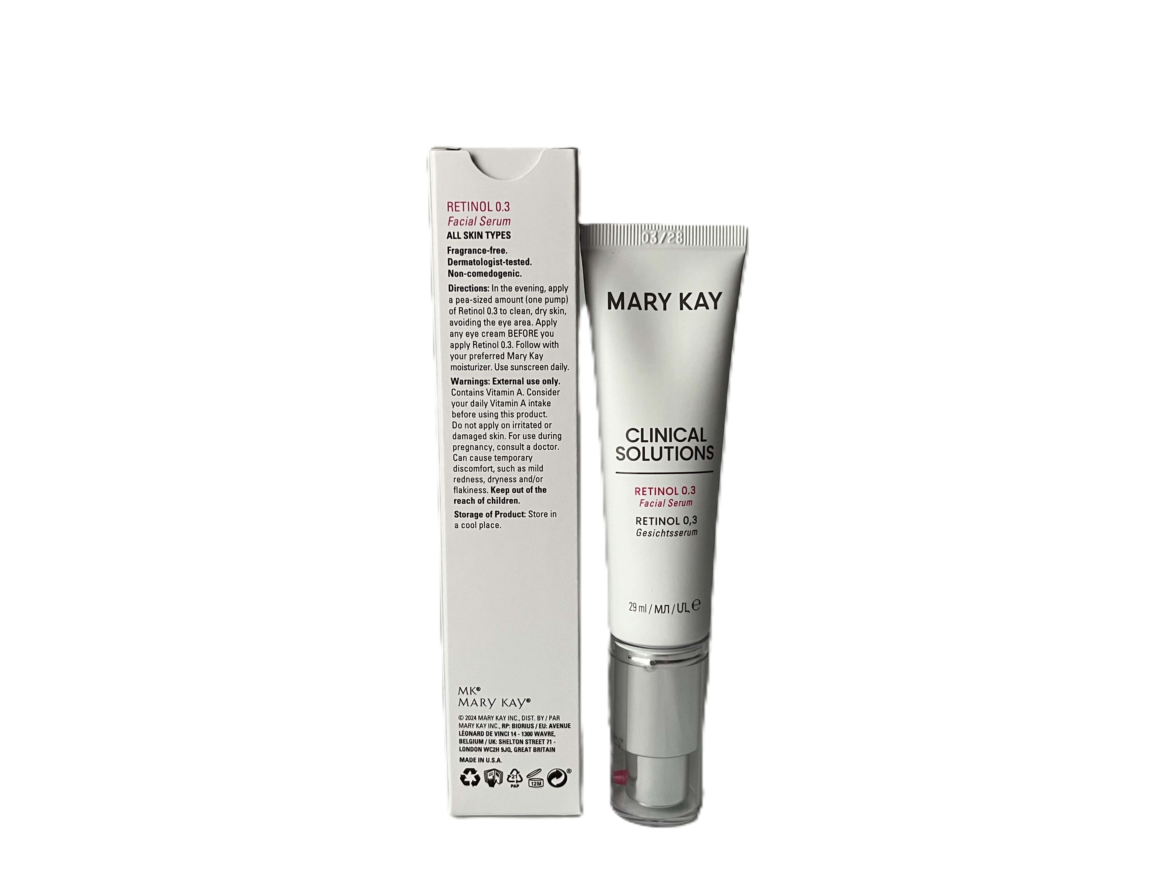 Mary Kay Gesichtsserum Clinical Solution Retinol 0,3 Gesichtsserum 29ml