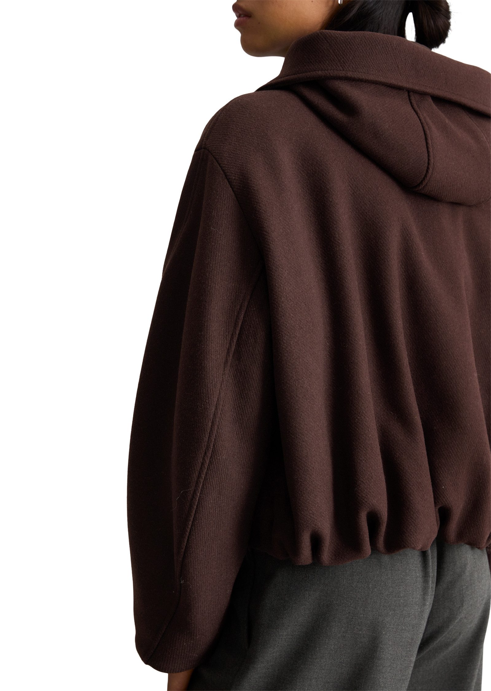 Marc O'Polo DENIM Outdoorjacke aus Wolle-Mix – Bild 4 von 5