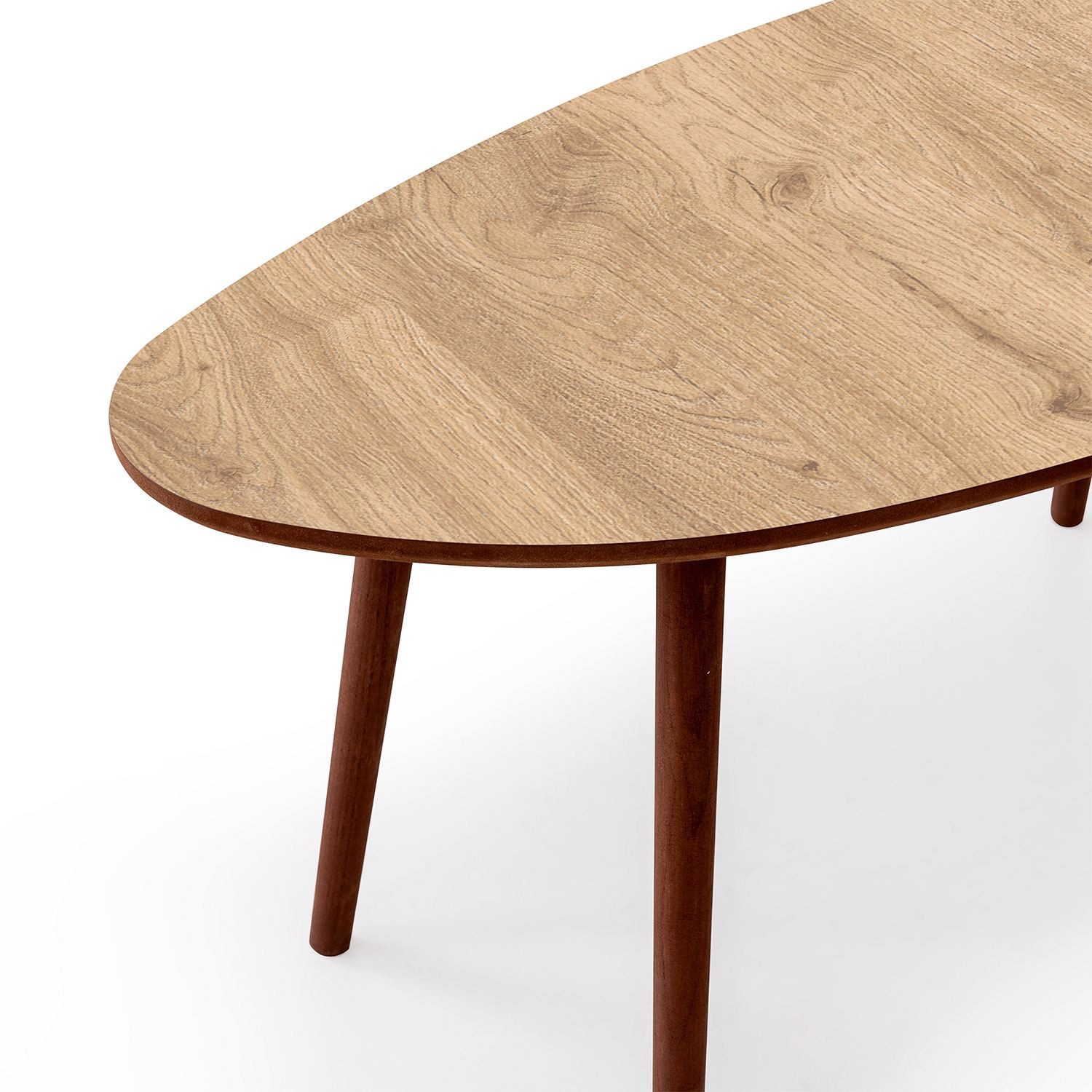 Skye Decor Couchtisch Nora (1-St., 1 Tisch), MDF mit Holzbeinen
