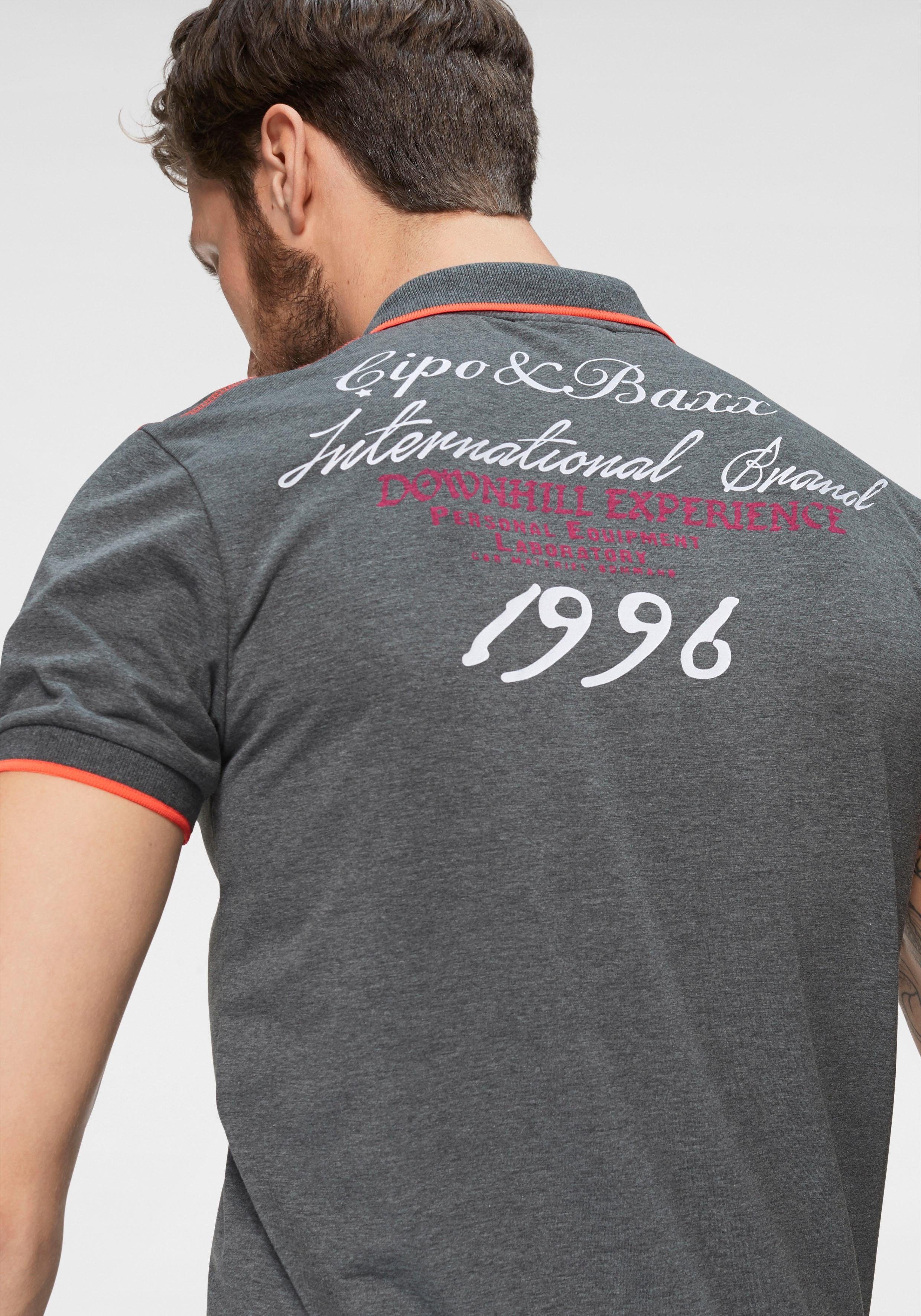 Cipo & Baxx Poloshirt Rowing Club bis Gr. 5XL